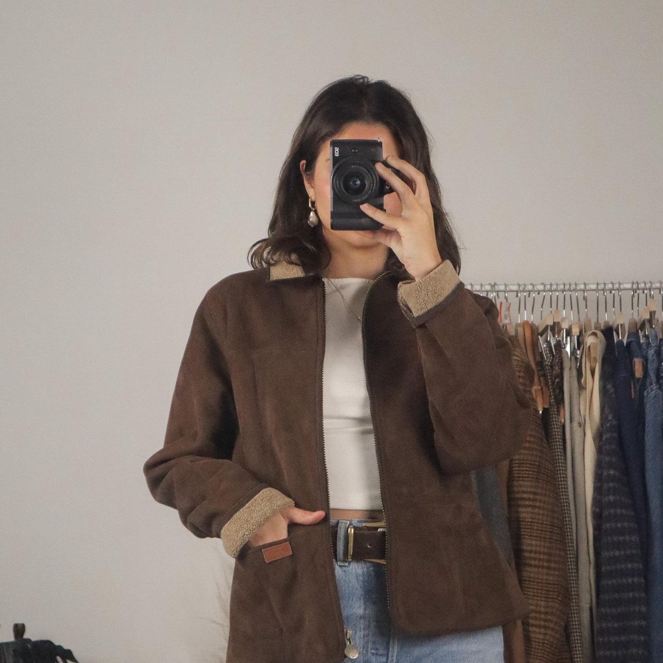 Vintage x Sherpa Lined Jacket (S)