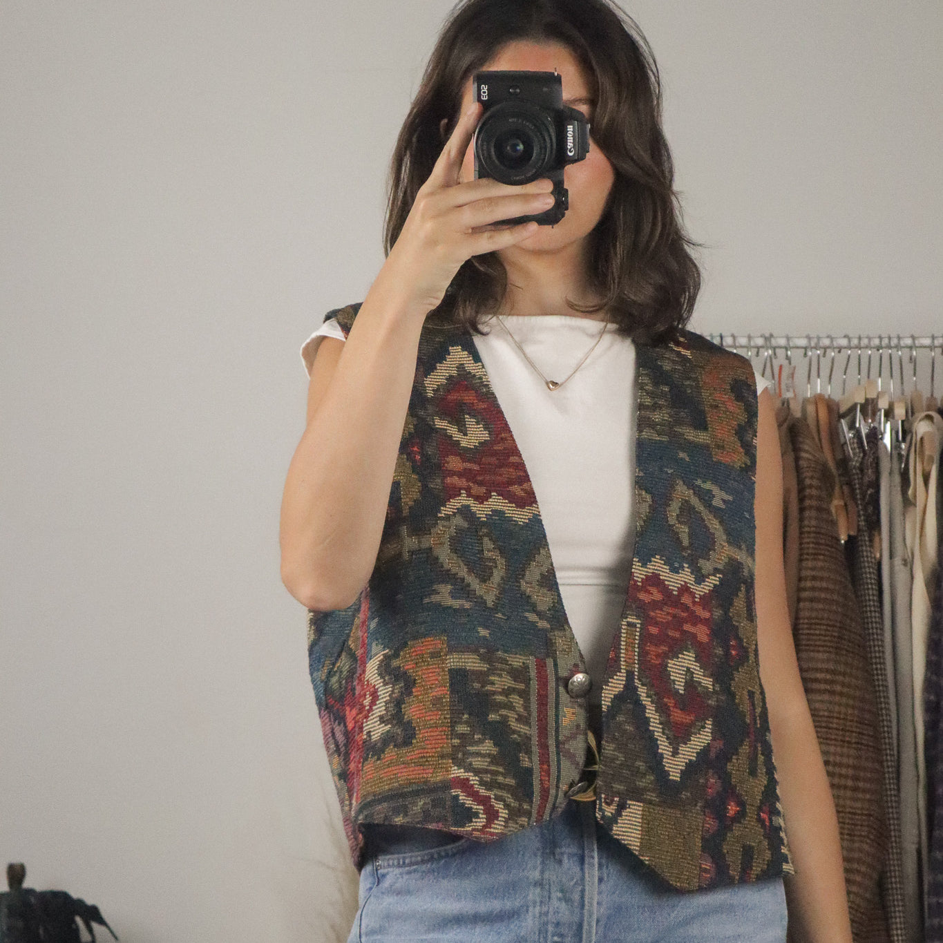 Vintage x Tapestry Vest (M/L)