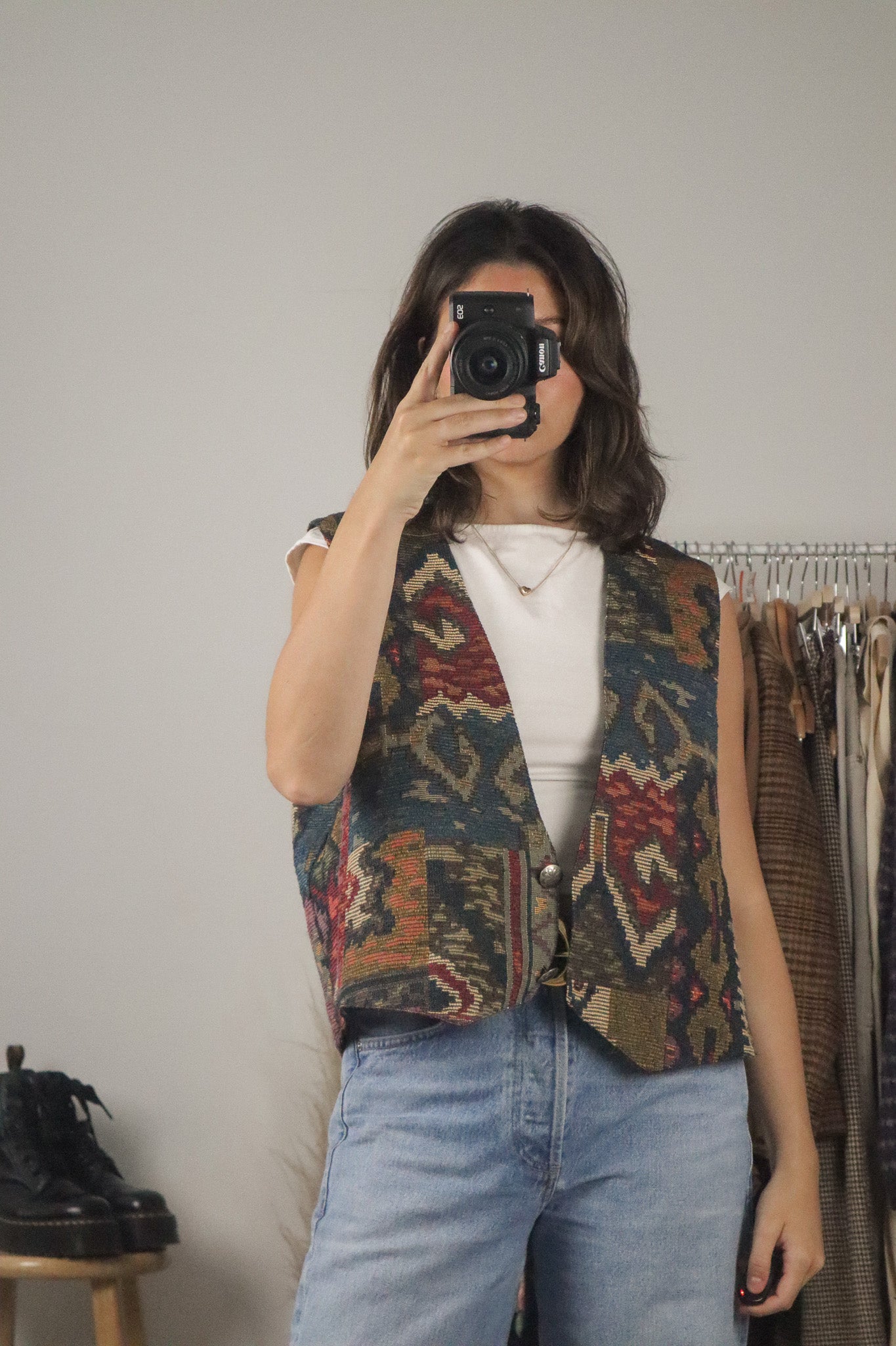 Vintage x Tapestry Vest (M/L)