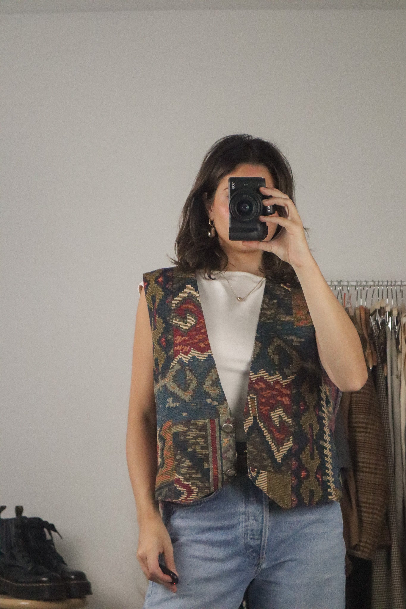 Vintage x Tapestry Vest (M/L)