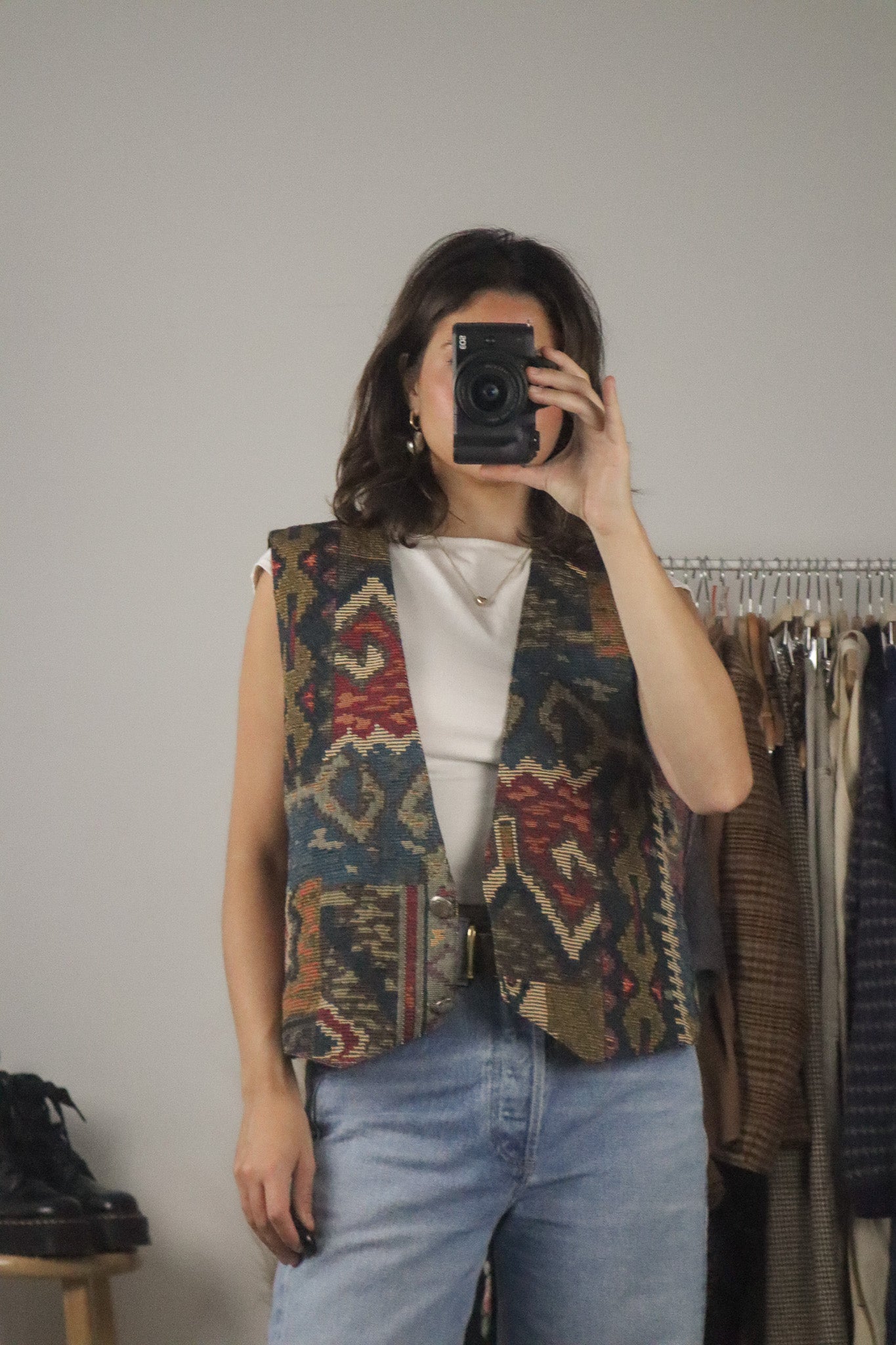 Vintage x Tapestry Vest (M/L)