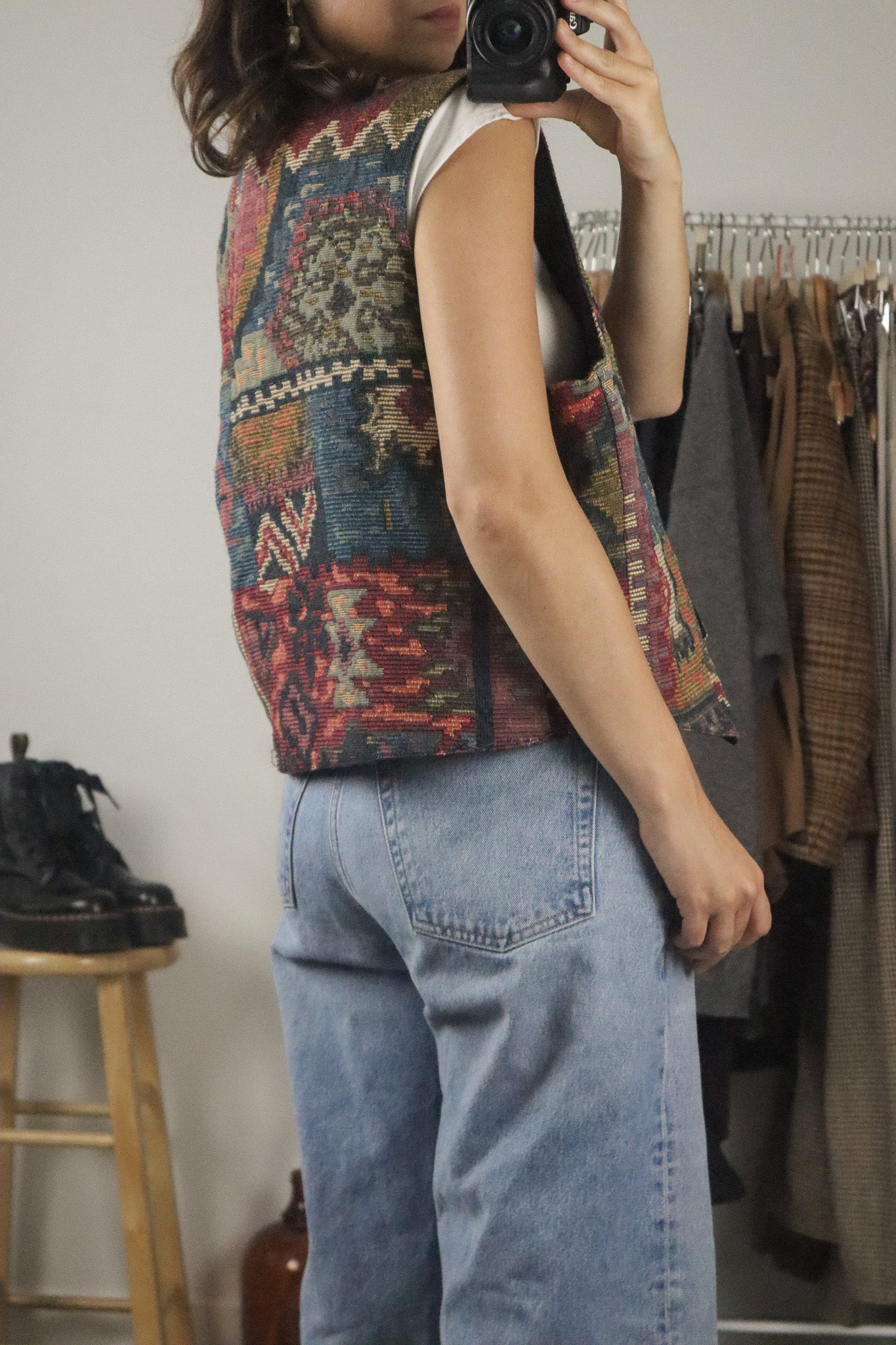 Vintage x Tapestry Vest (M/L)