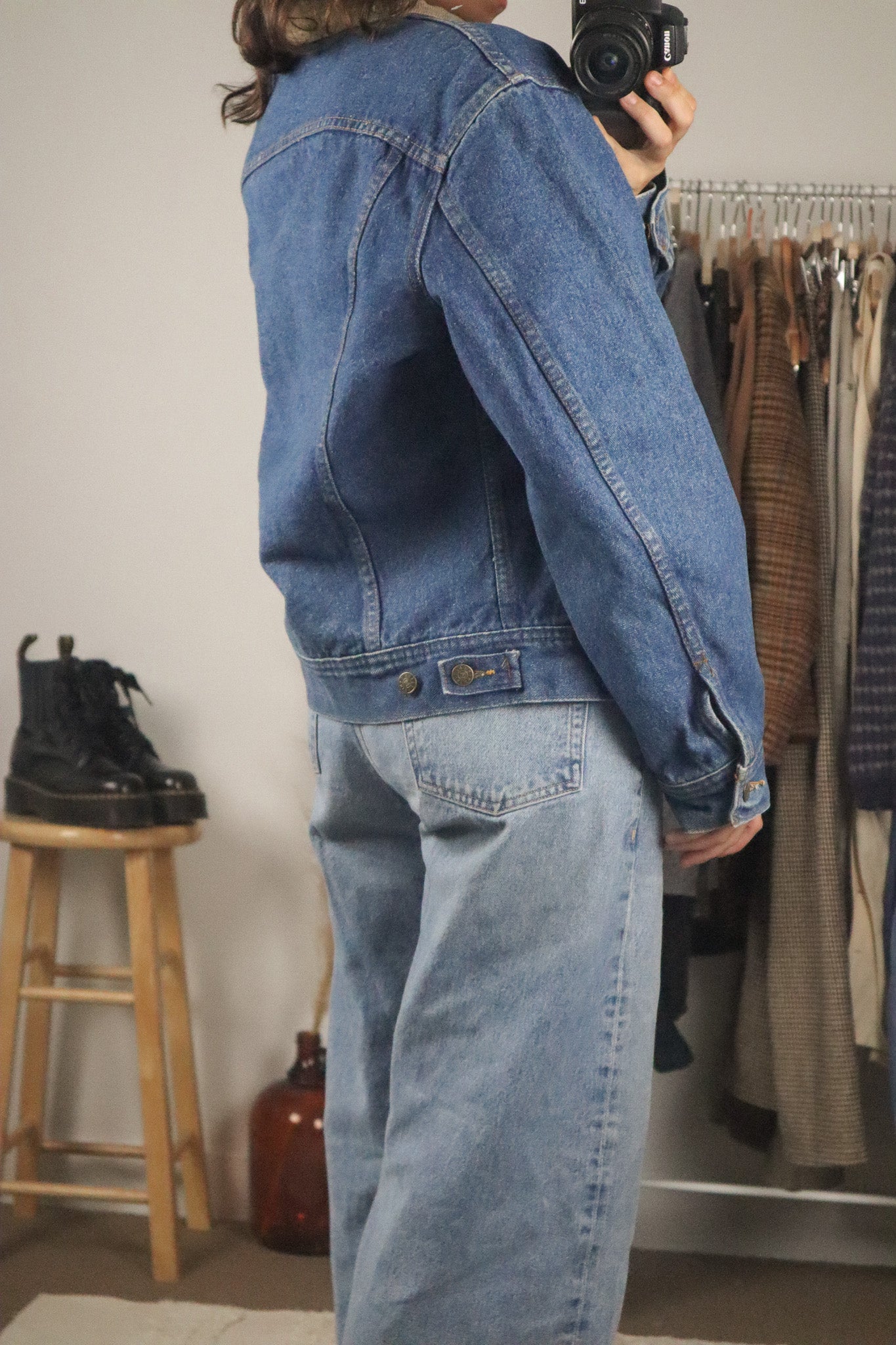 Vintage x Denim Jacket (XS/S)