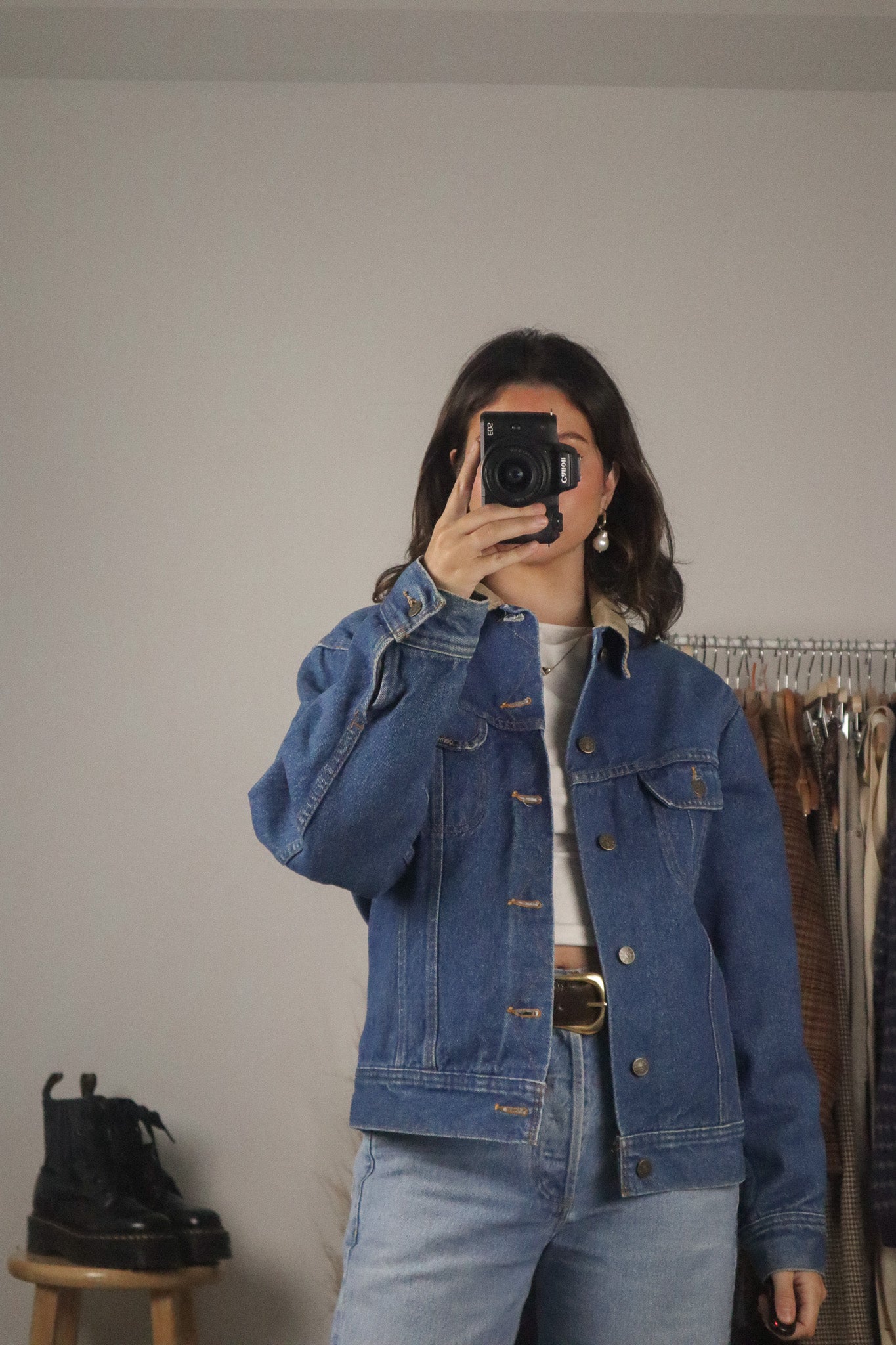 Vintage x Denim Jacket (XS/S)