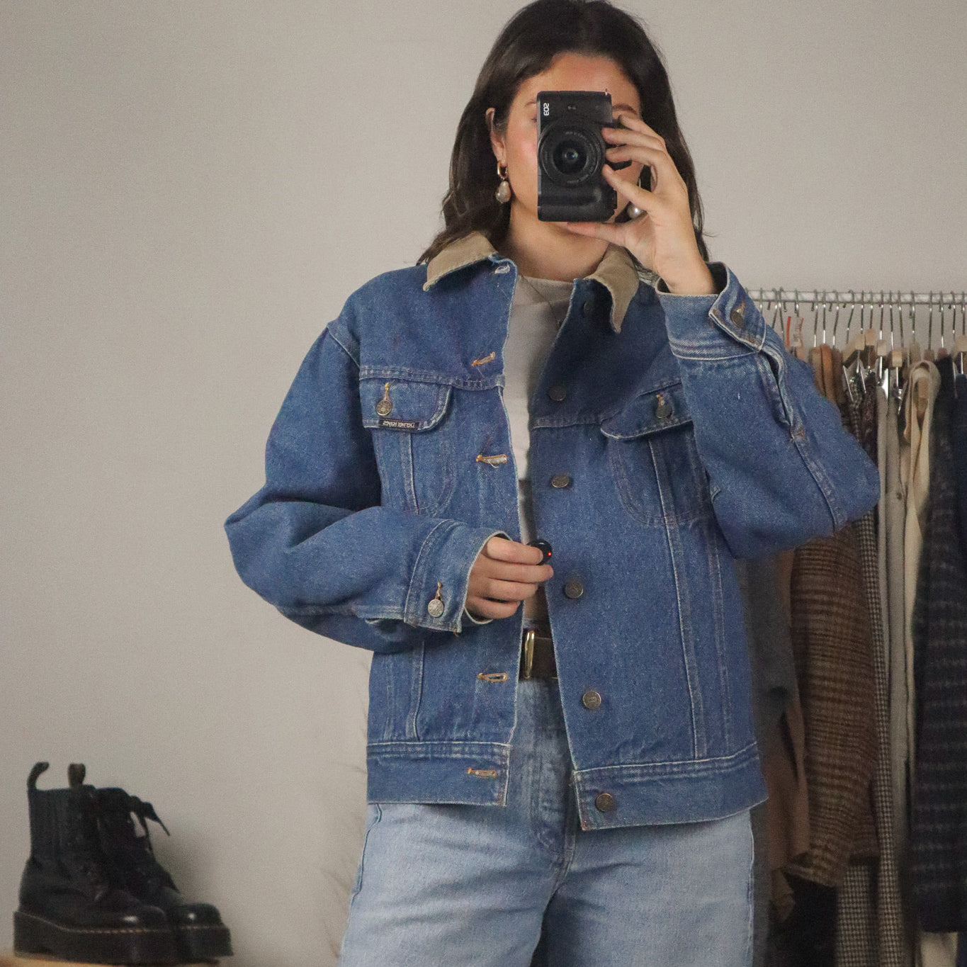 Vintage x Denim Jacket (XS/S)