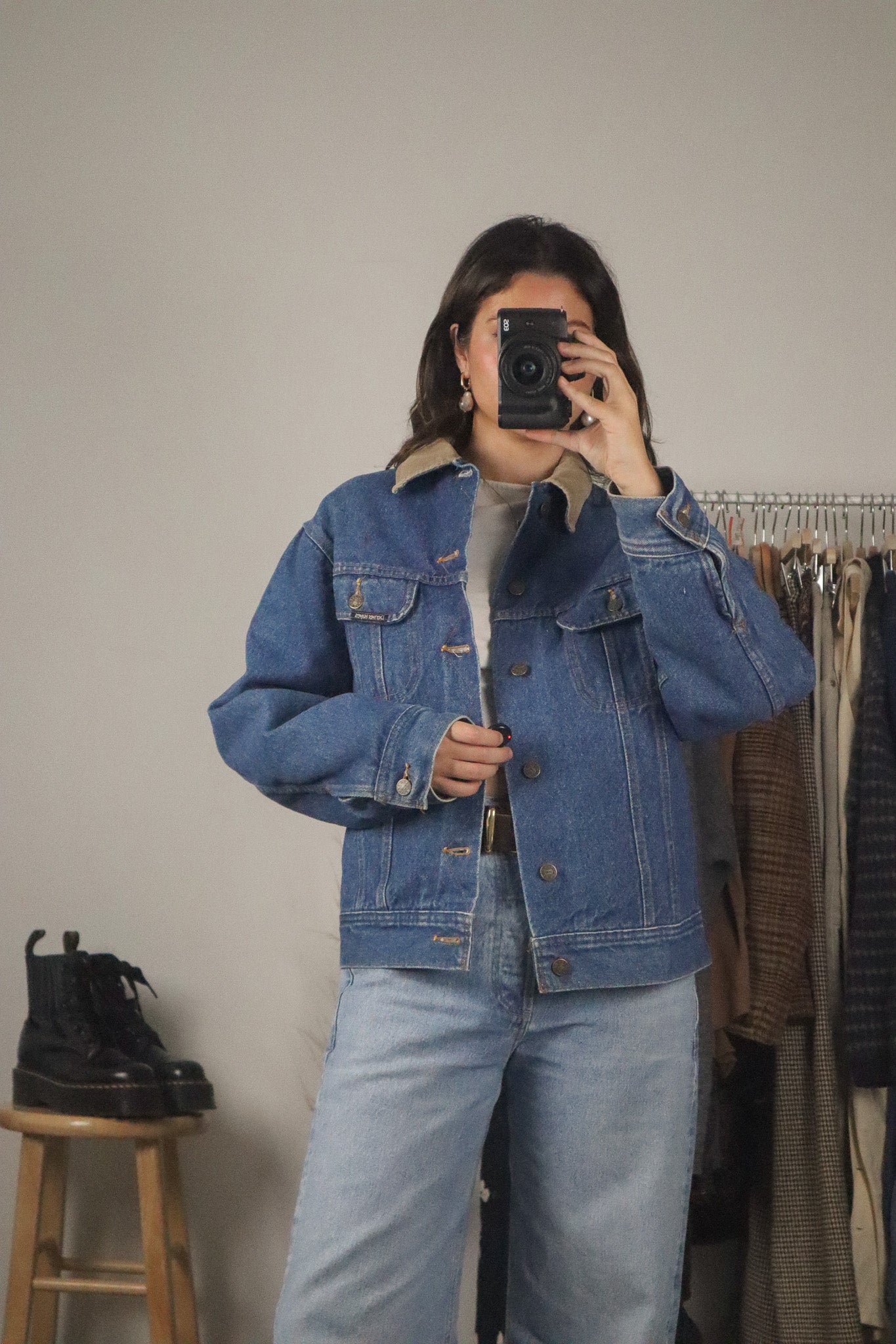 Vintage x Denim Jacket (XS/S)