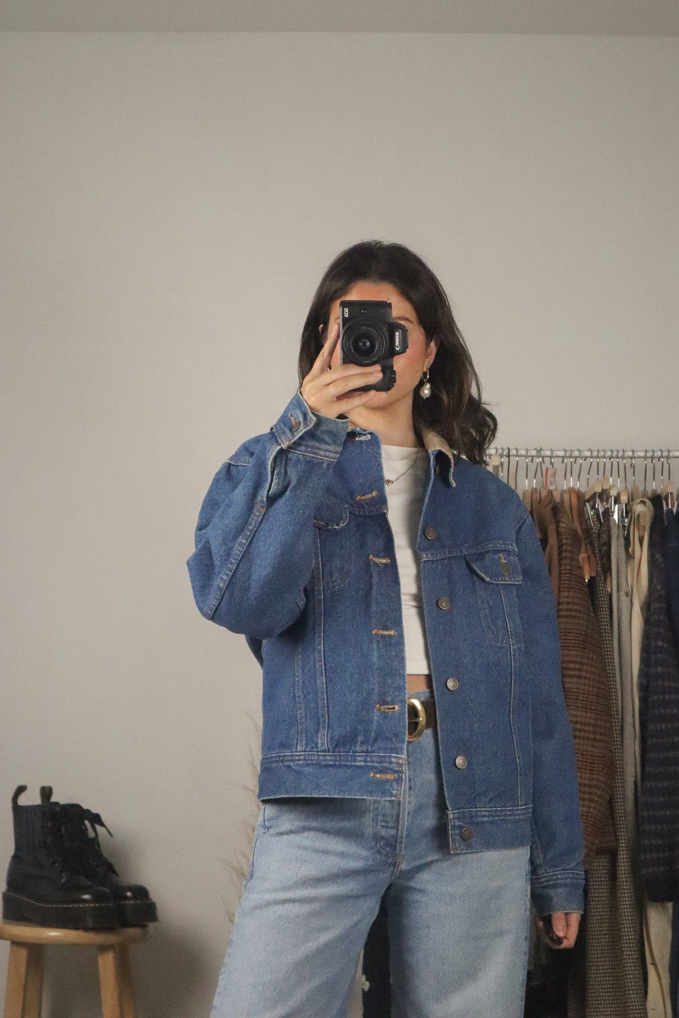 Vintage x Denim Jacket (XS/S)