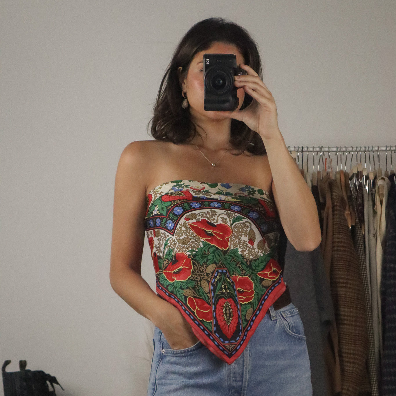Made in England x Vintage x Silk Scarf
