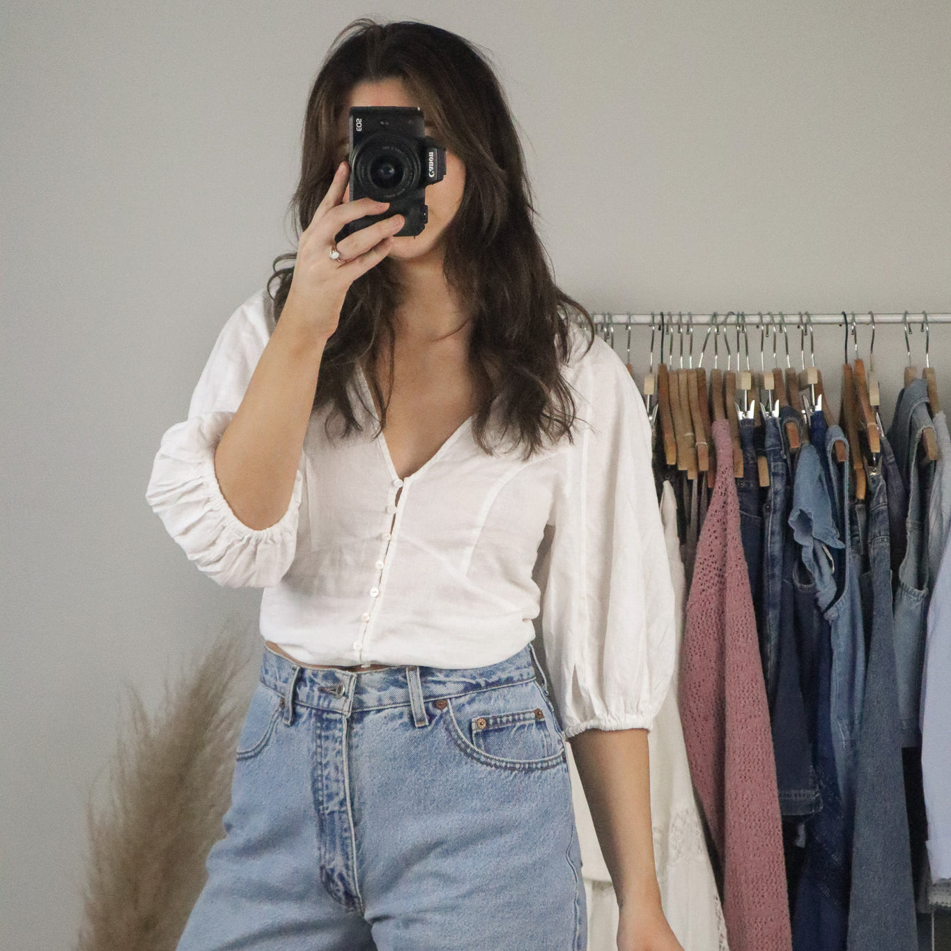 Modern x Linen Blend Blouse (4/6)