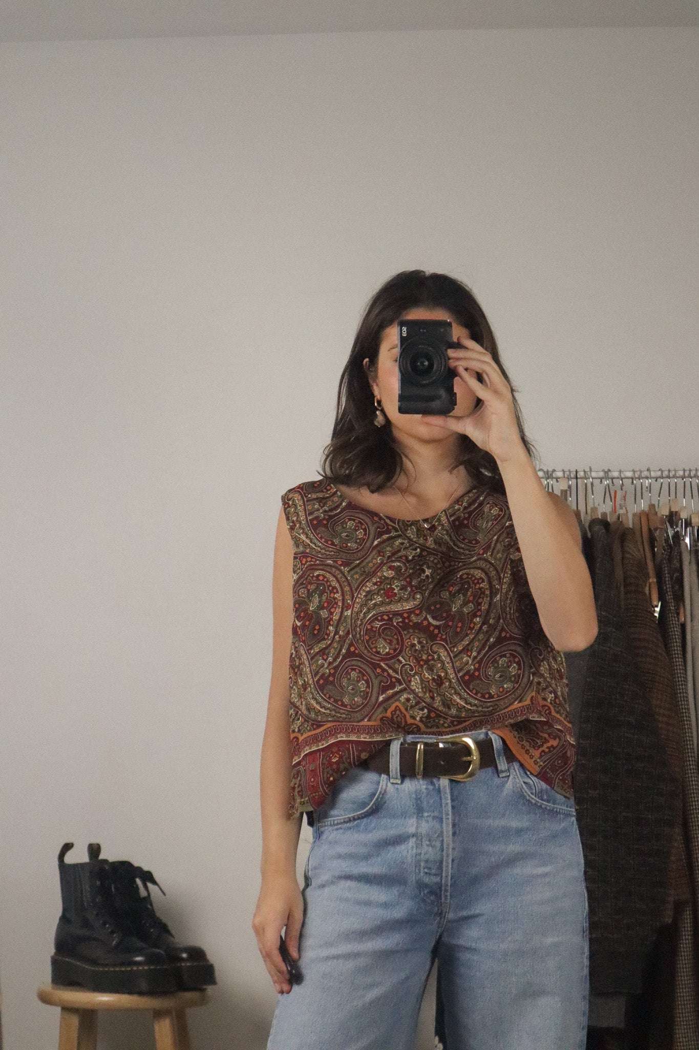 Made in Canada Vintage x Paisley Tank (L)