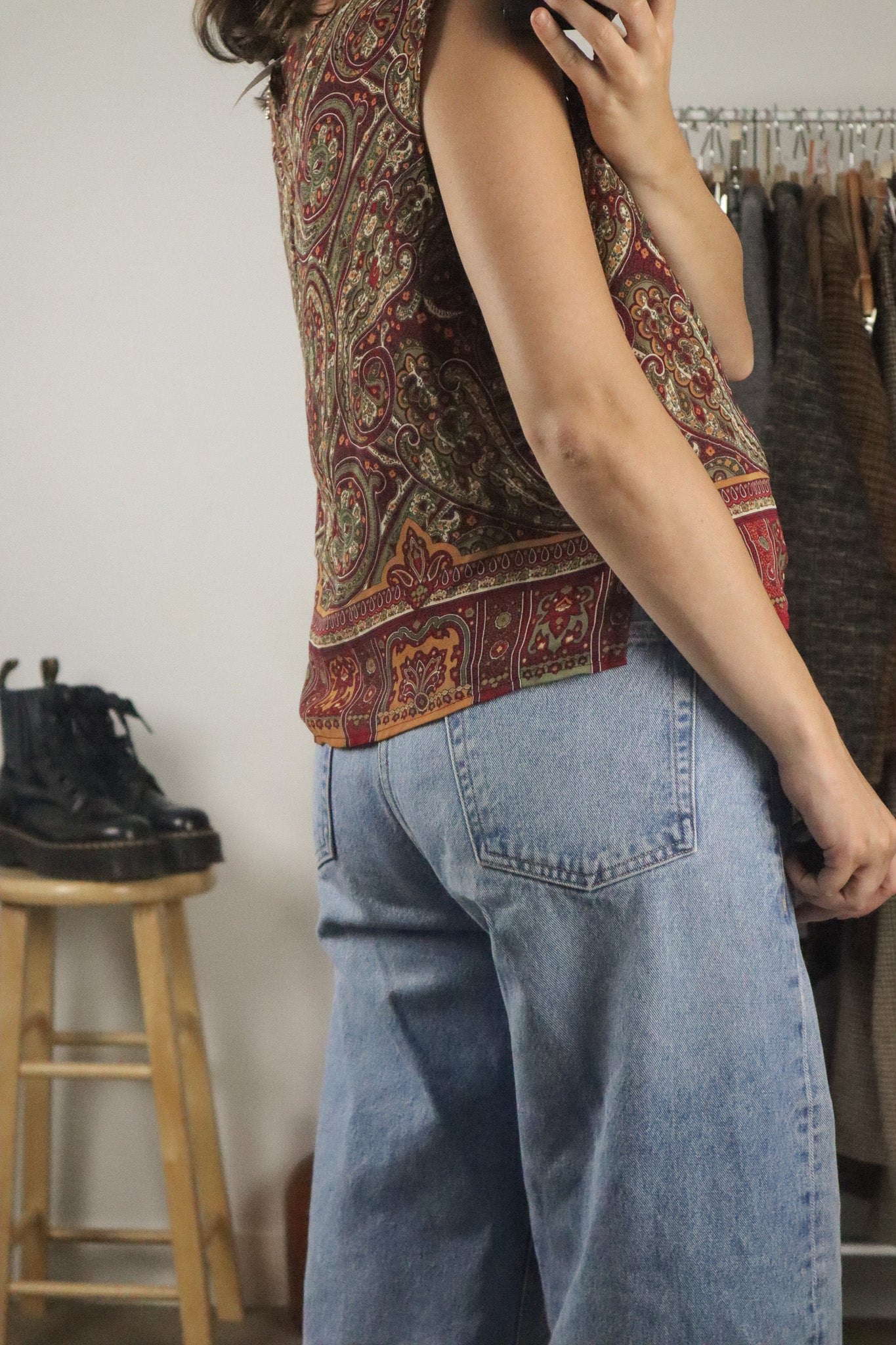 Made in Canada Vintage x Paisley Tank (L)