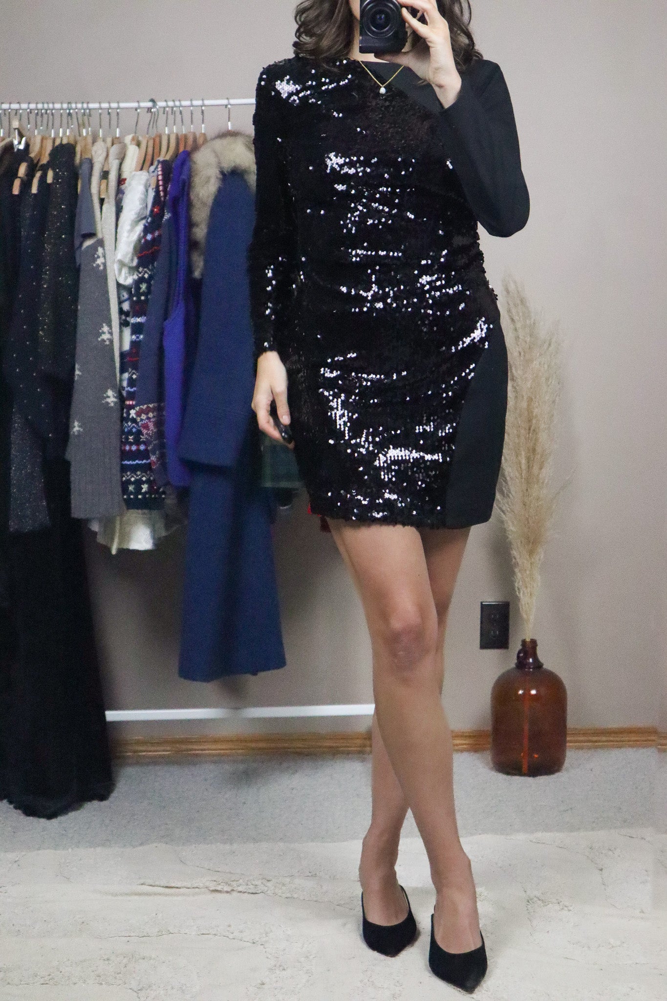 Modern x Sequence Mini Dress (S)