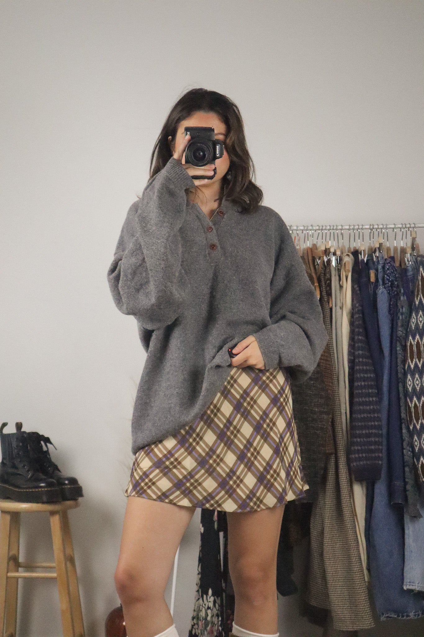 Vintage x Wool Collared Sweater (L-XXL)