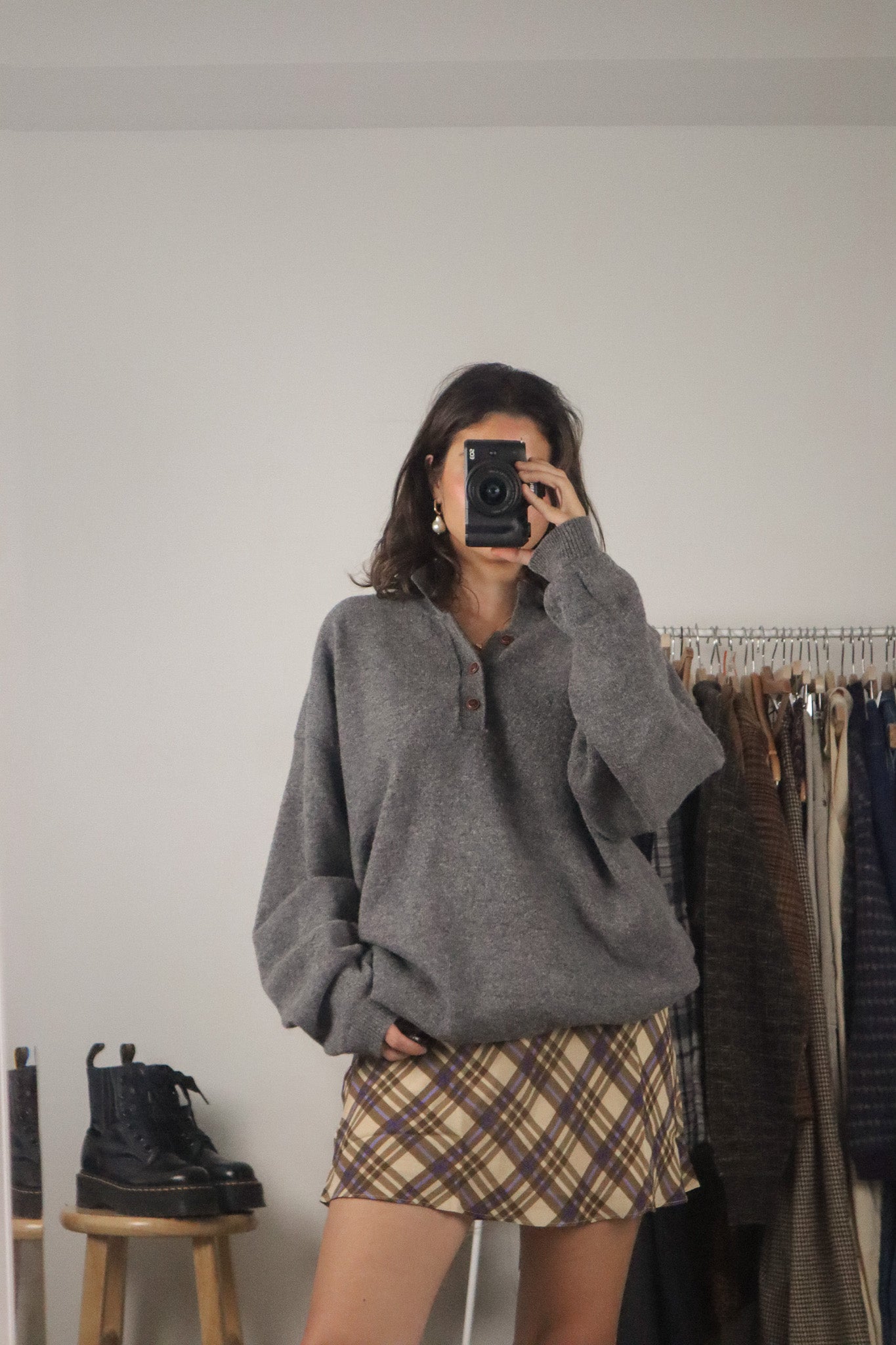 Vintage x Wool Collared Sweater (L-XXL)