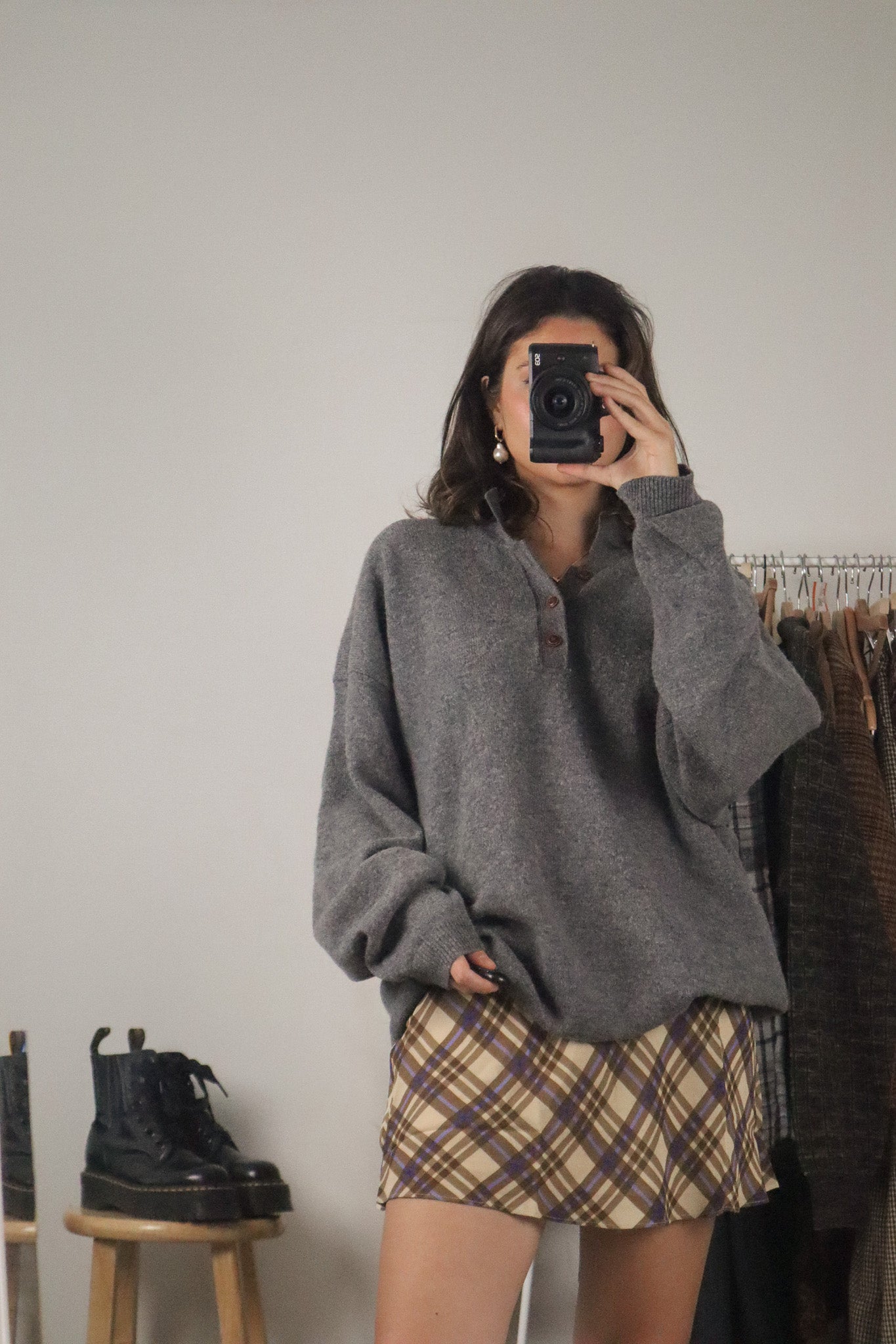 Vintage x Wool Collared Sweater (L-XXL)