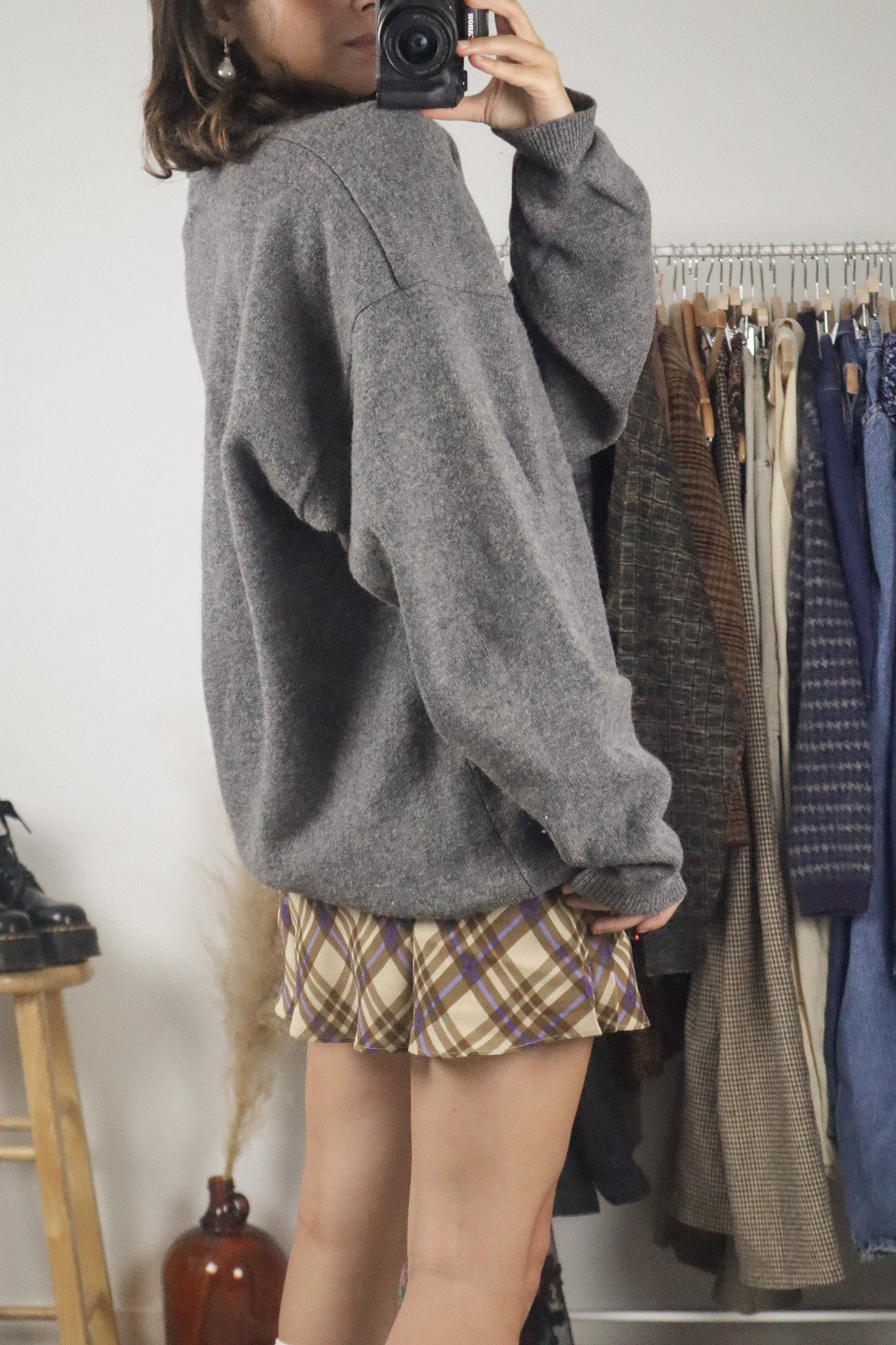 Vintage x Wool Collared Sweater (L-XXL)