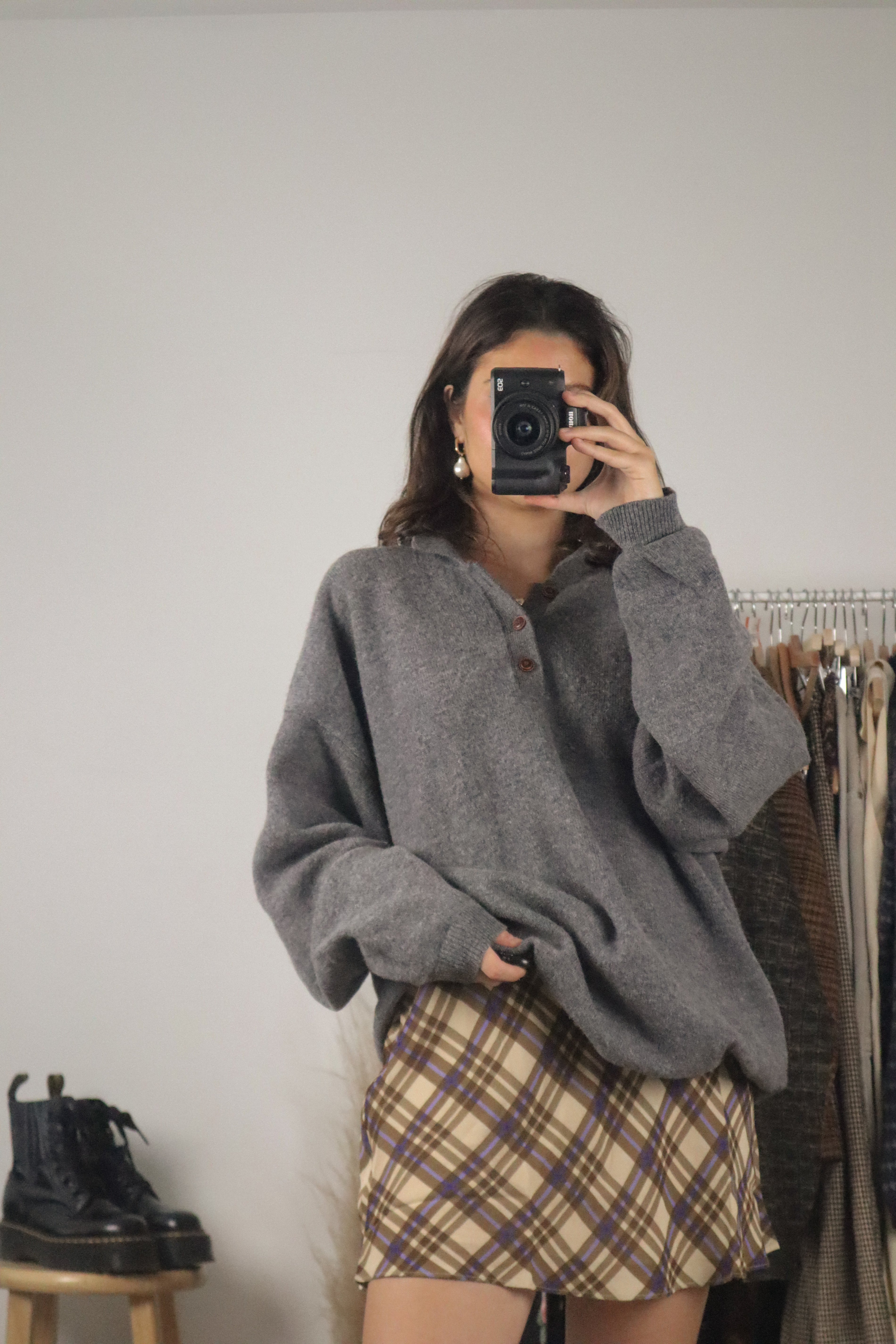 Vintage x Wool Collared Sweater (L-XXL)