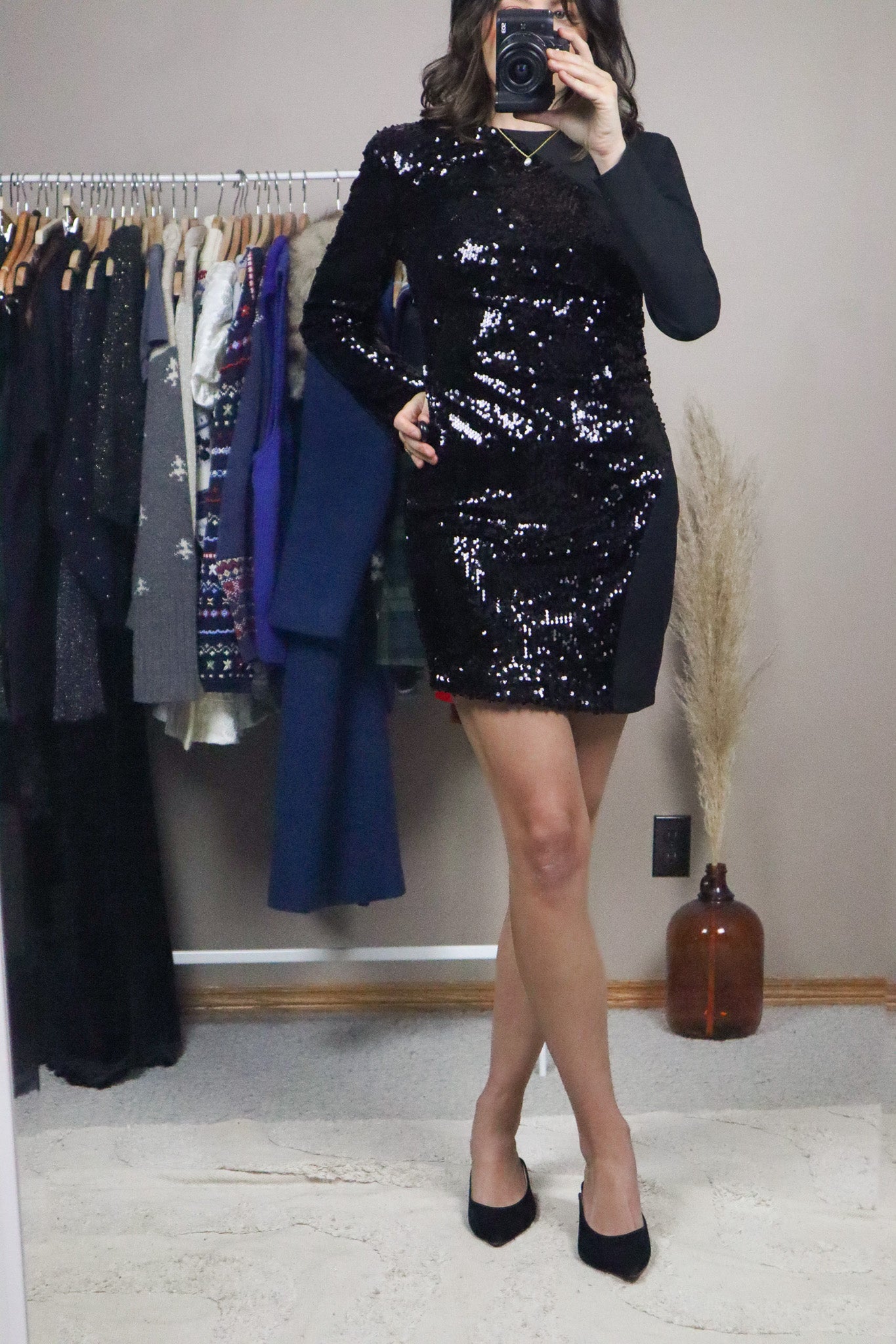 Modern x Sequence Mini Dress (S)