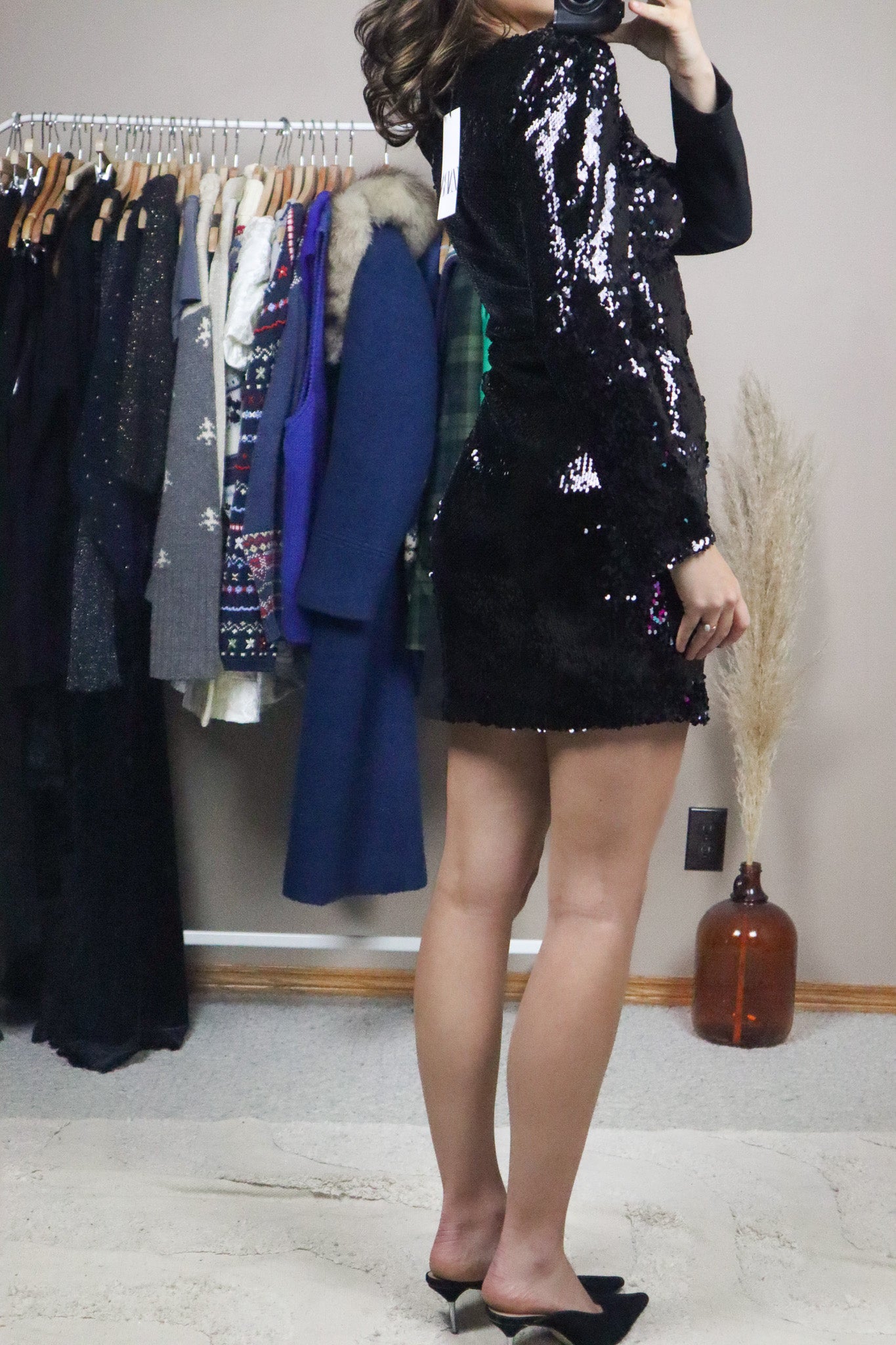 Modern x Sequence Mini Dress (S)