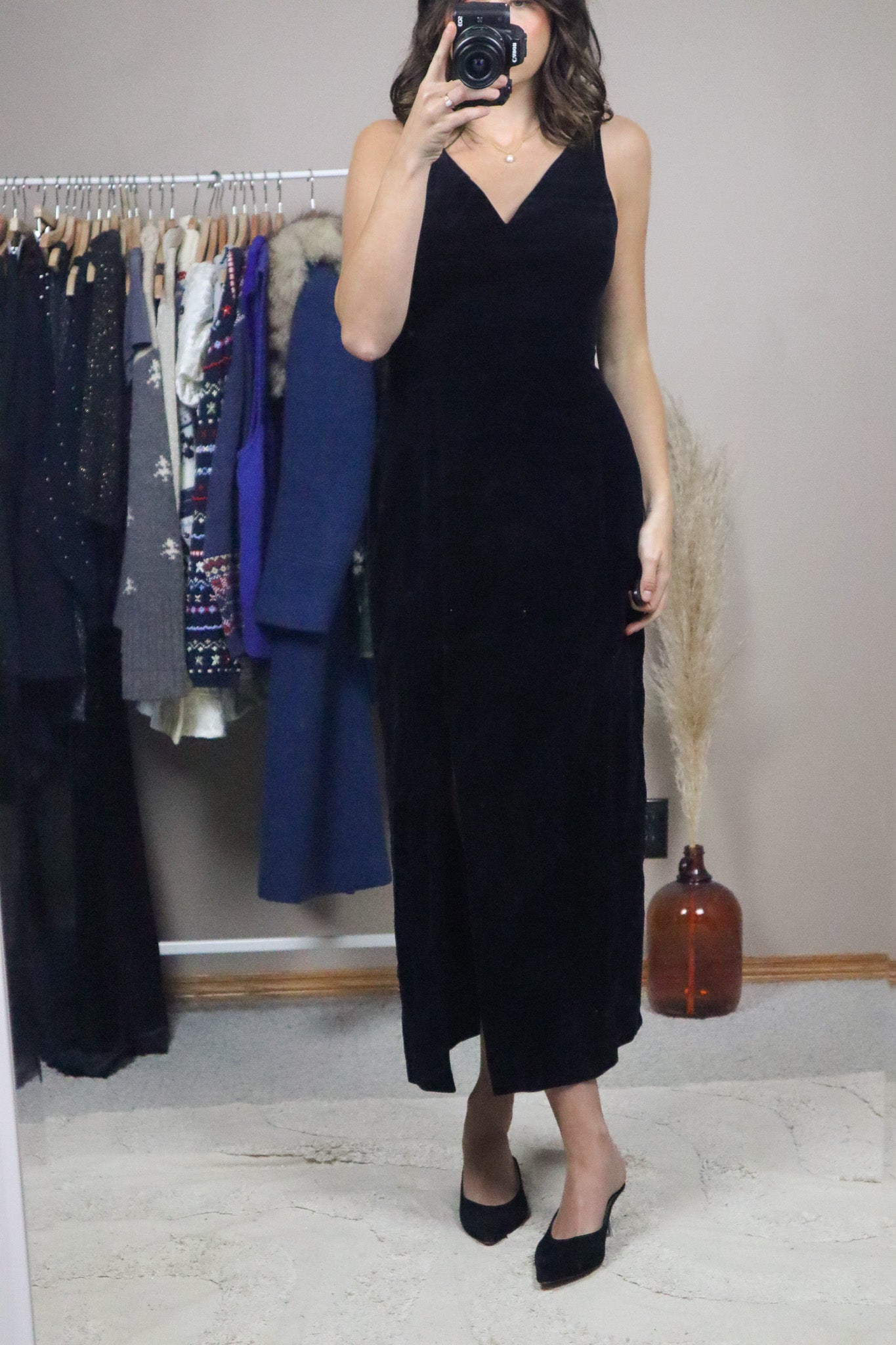Vintage x Velvet Maxi Dress (8)
