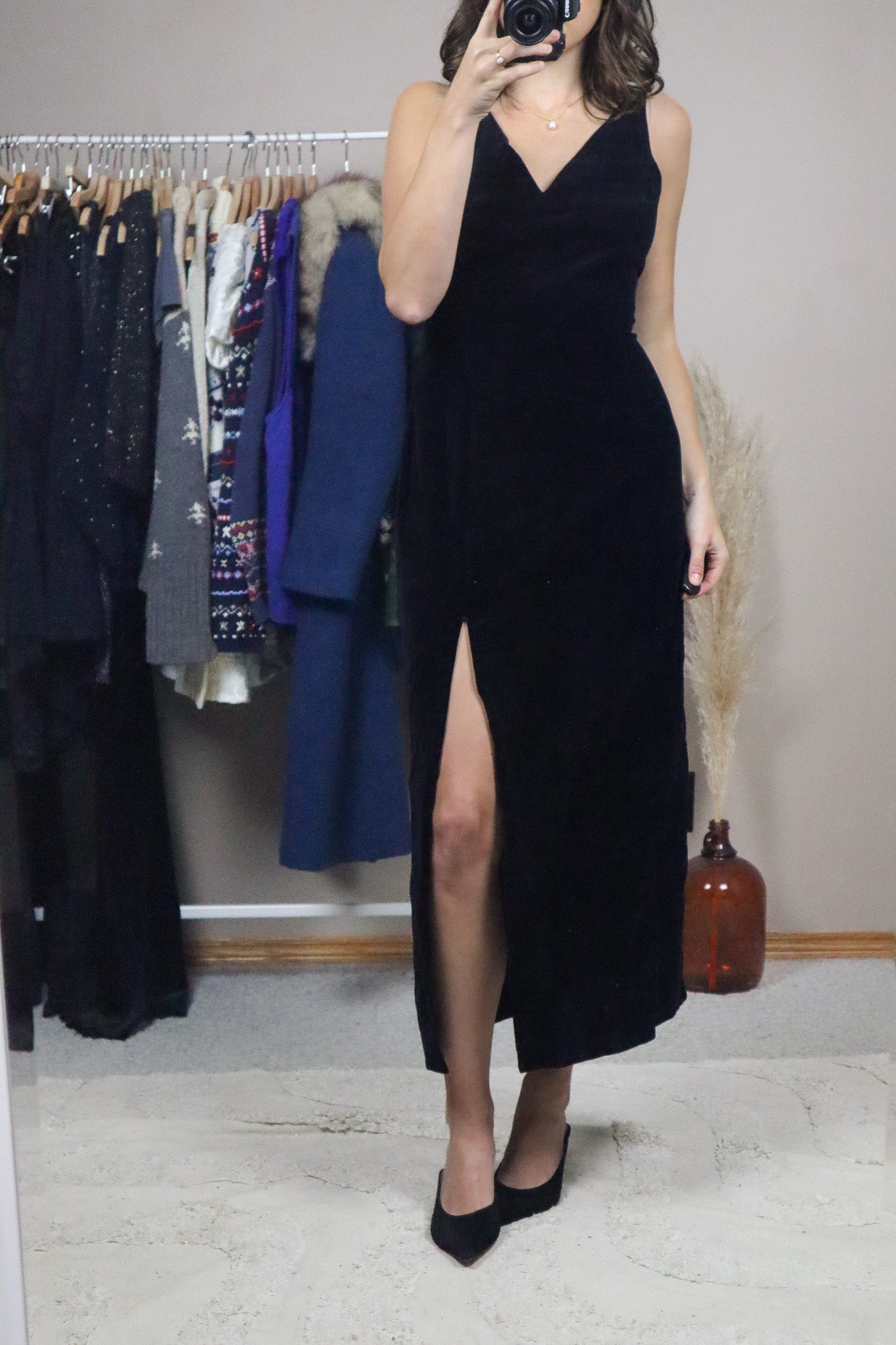Vintage x Velvet Maxi Dress (8)