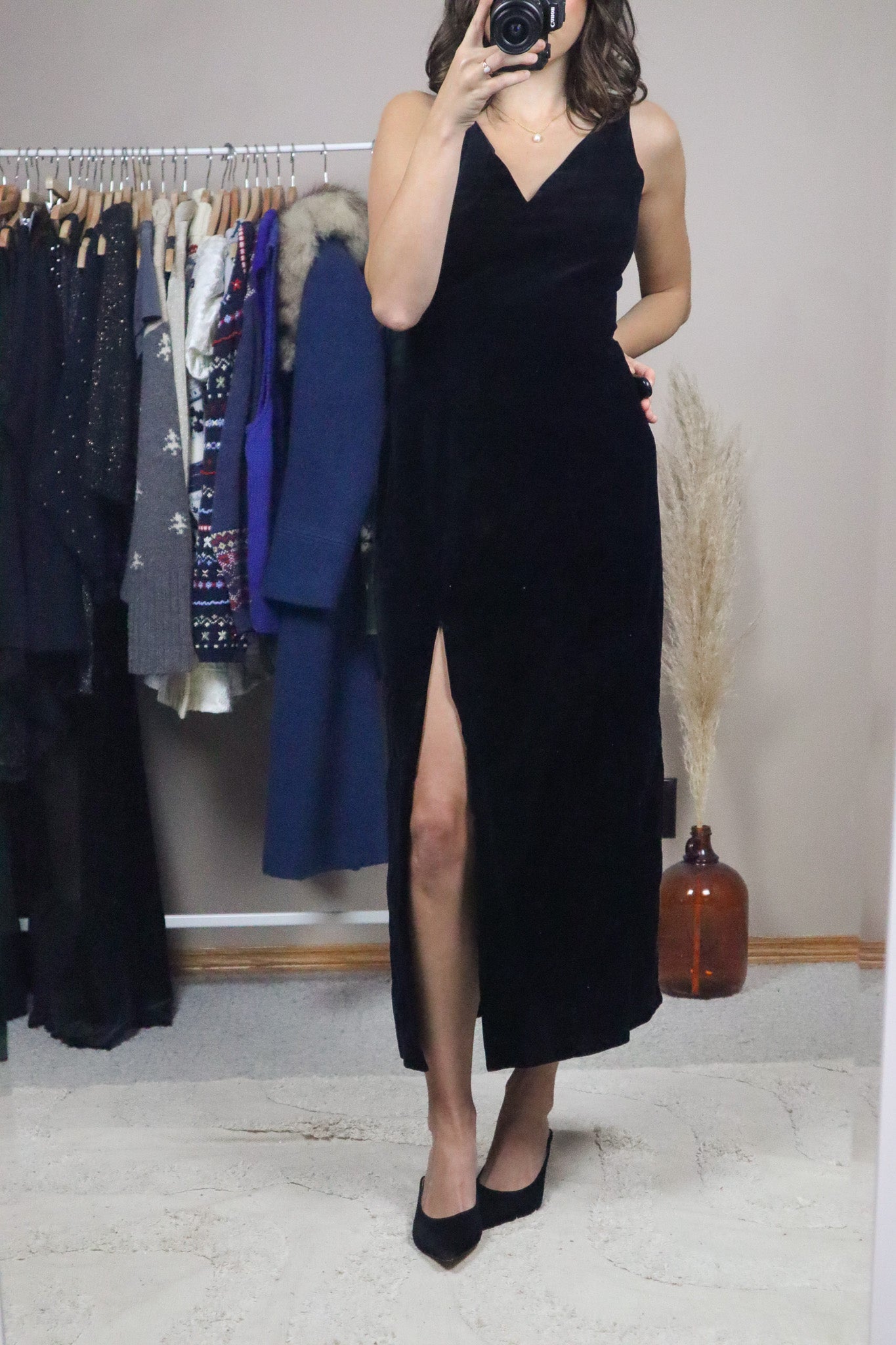 Vintage x Velvet Maxi Dress (8)