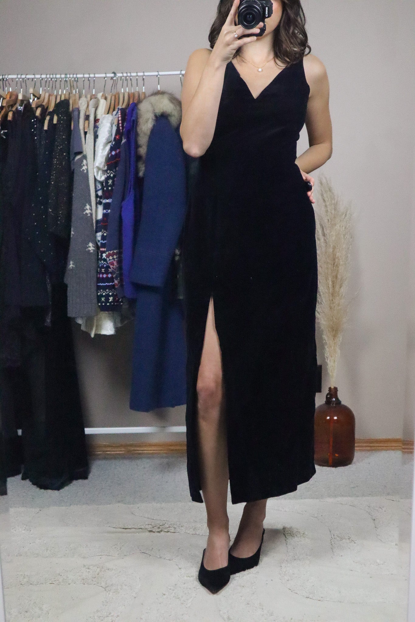 Vintage x Velvet Maxi Dress (8)