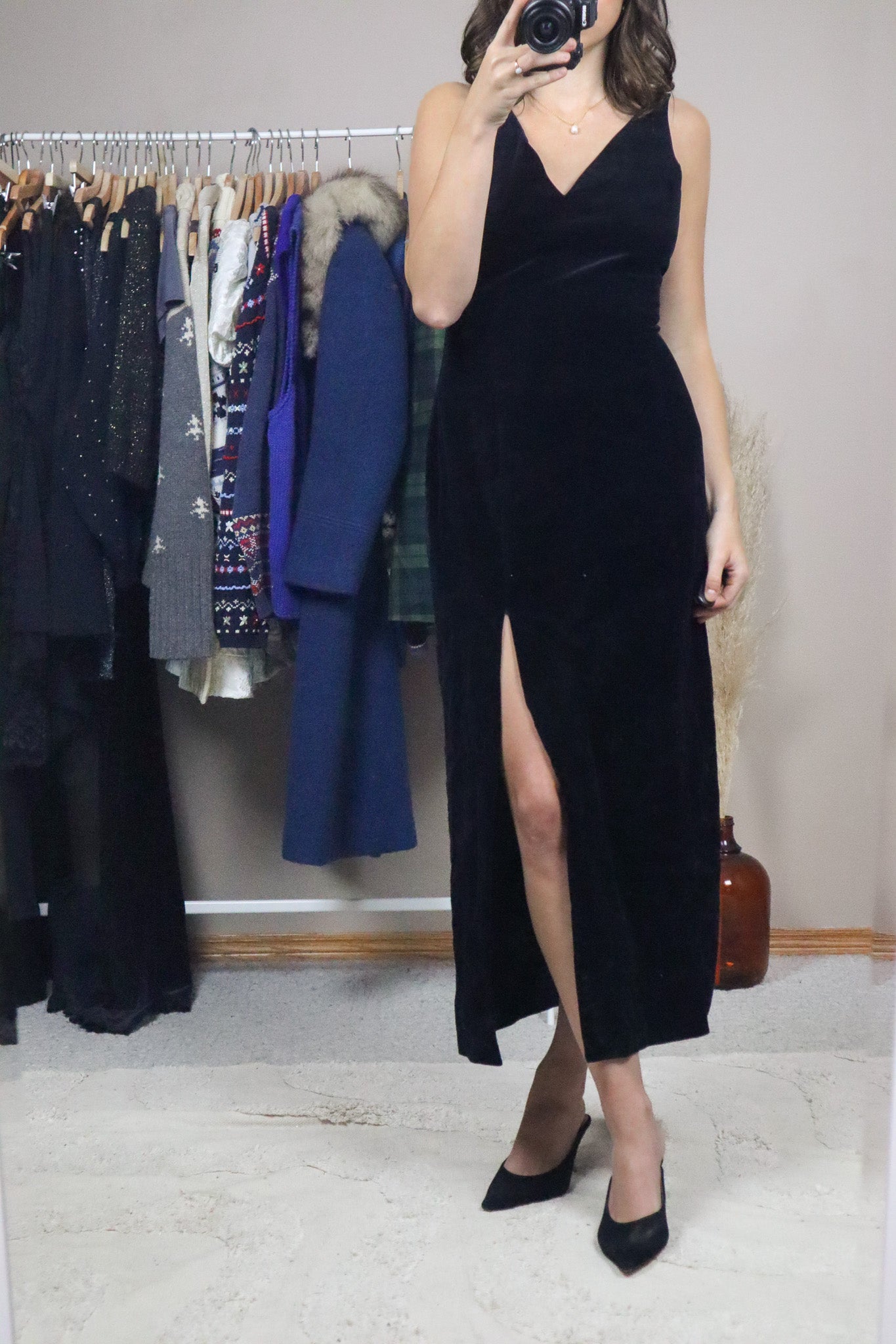 Vintage x Velvet Maxi Dress (8)