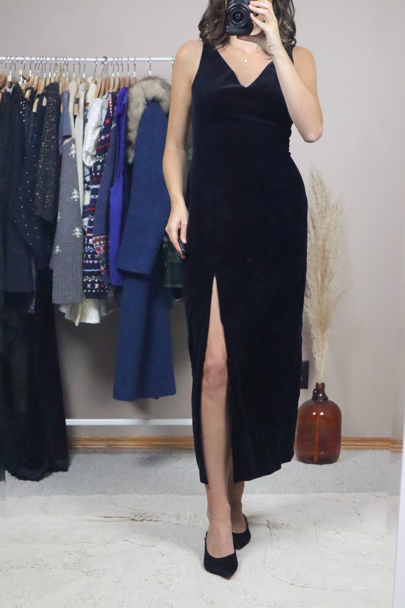Vintage x Velvet Maxi Dress (8)