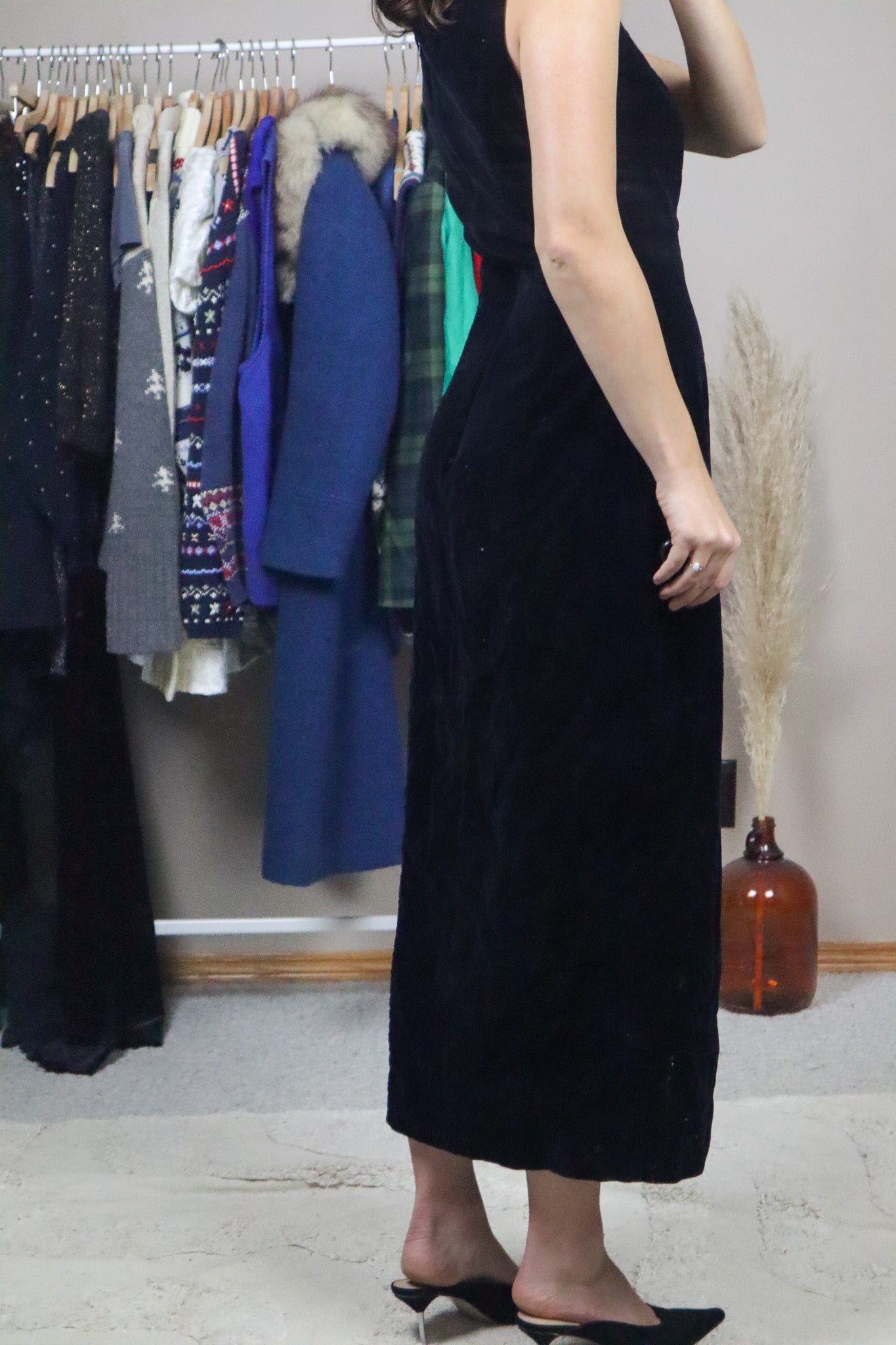 Vintage x Velvet Maxi Dress (8)