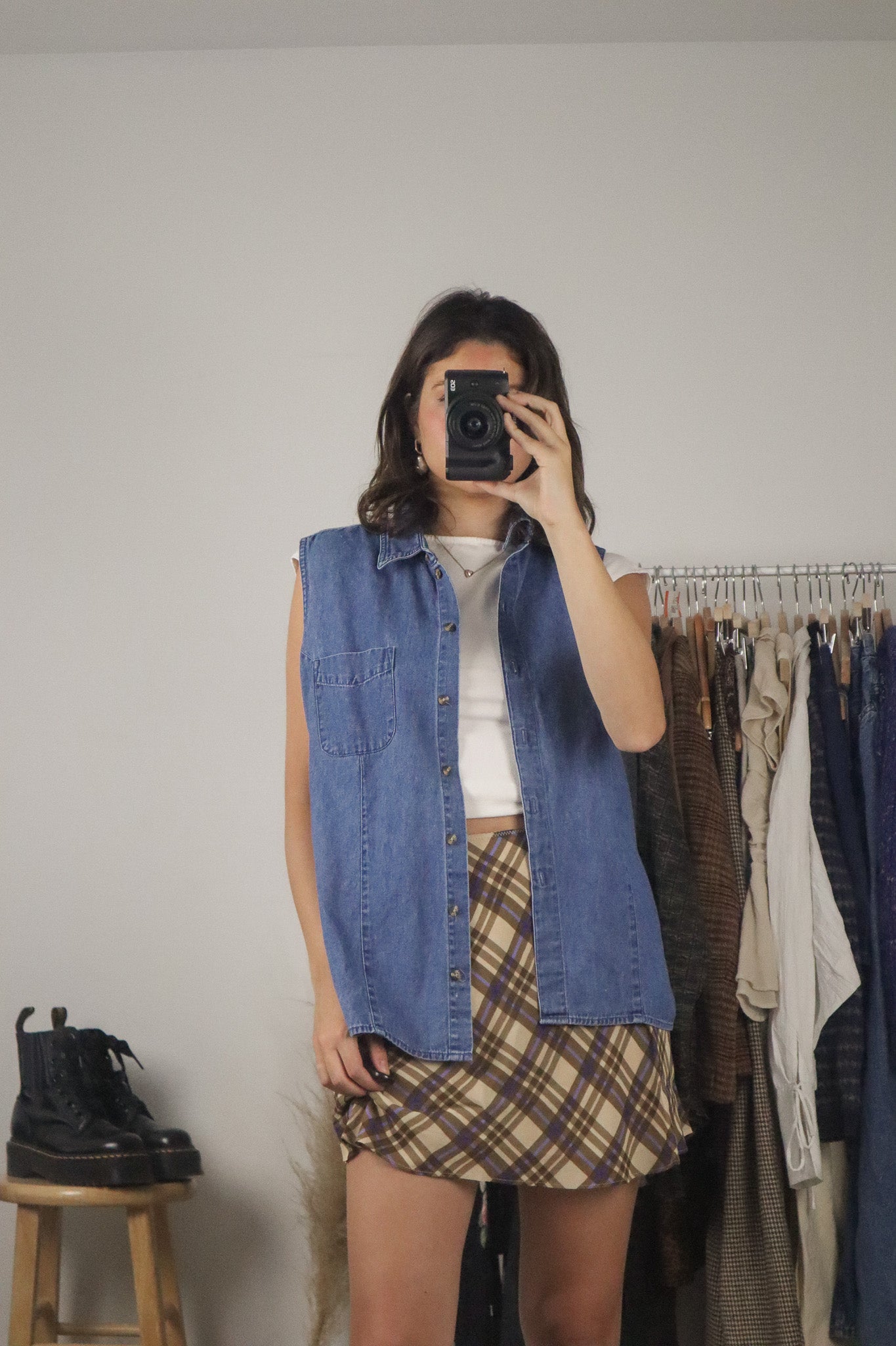 Vintage x Denim Tank (M)