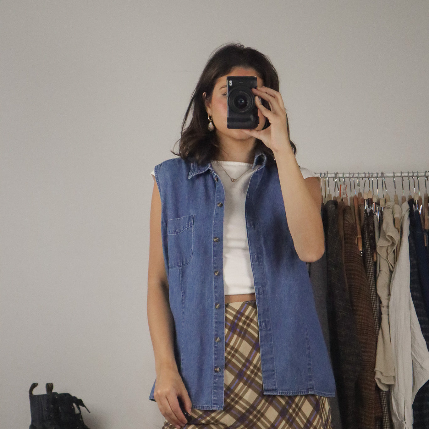 Vintage x Denim Tank (M)