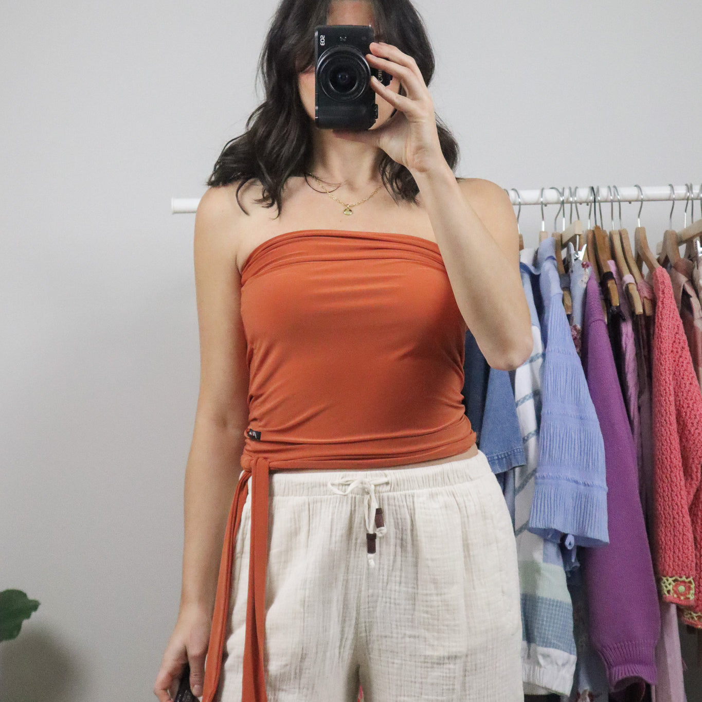 Vintage x Tube Top (XS/S)