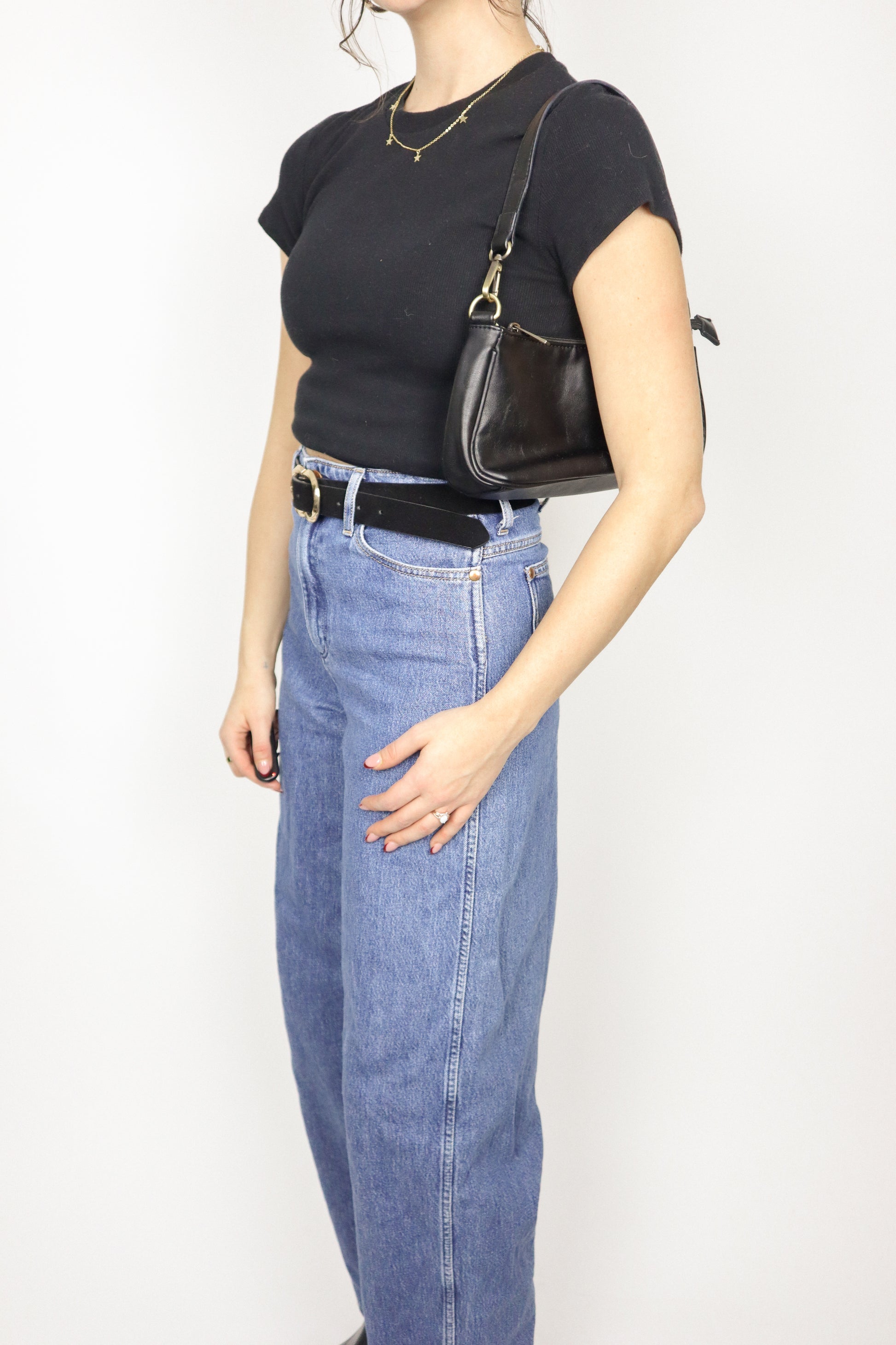 Vintage x Faux Leather Purse