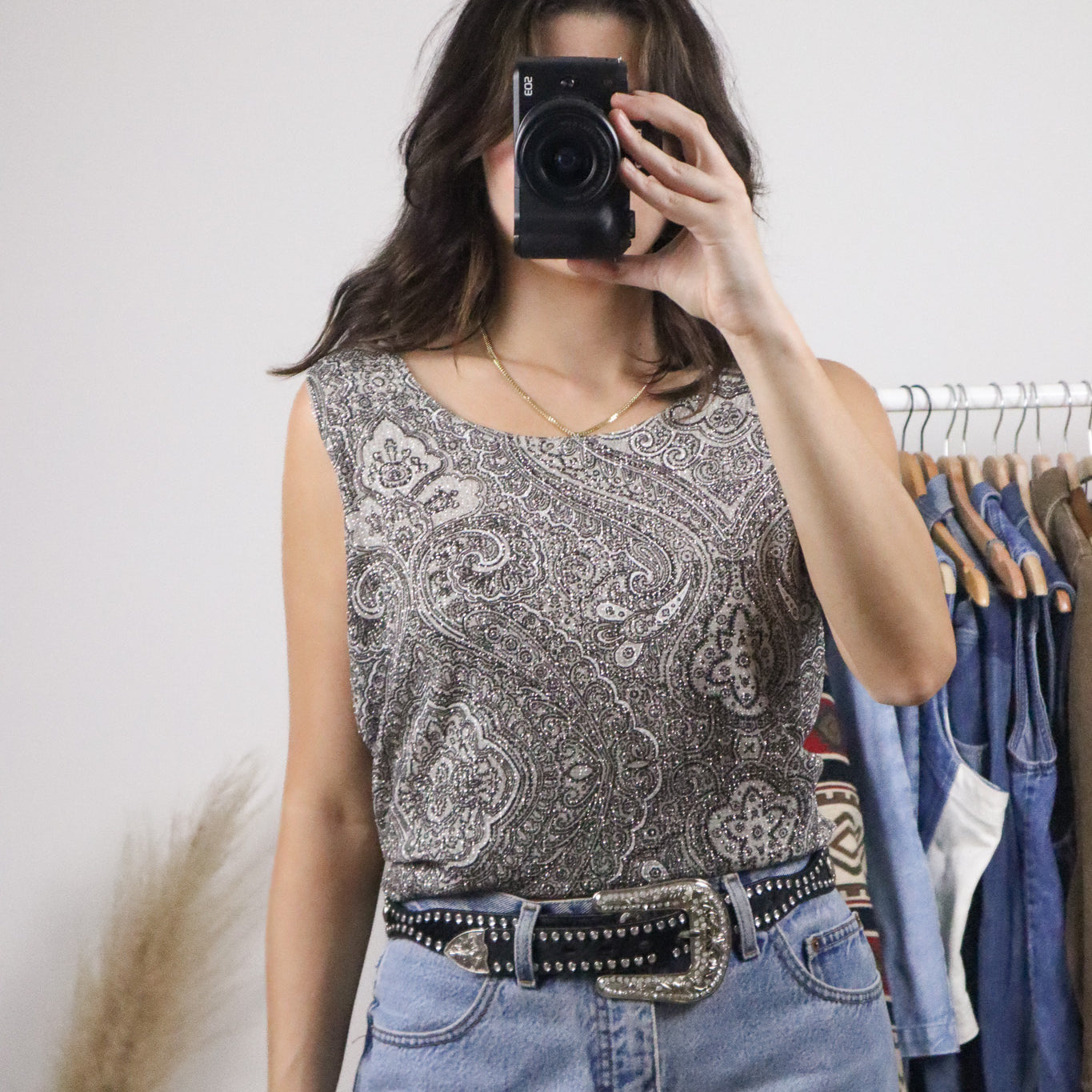 Vintage x Sequence Paisley Tank (L/XL)