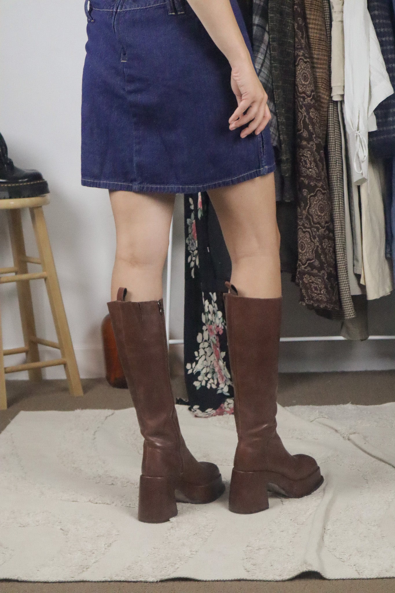 Vintage x Denim Skort (8)
