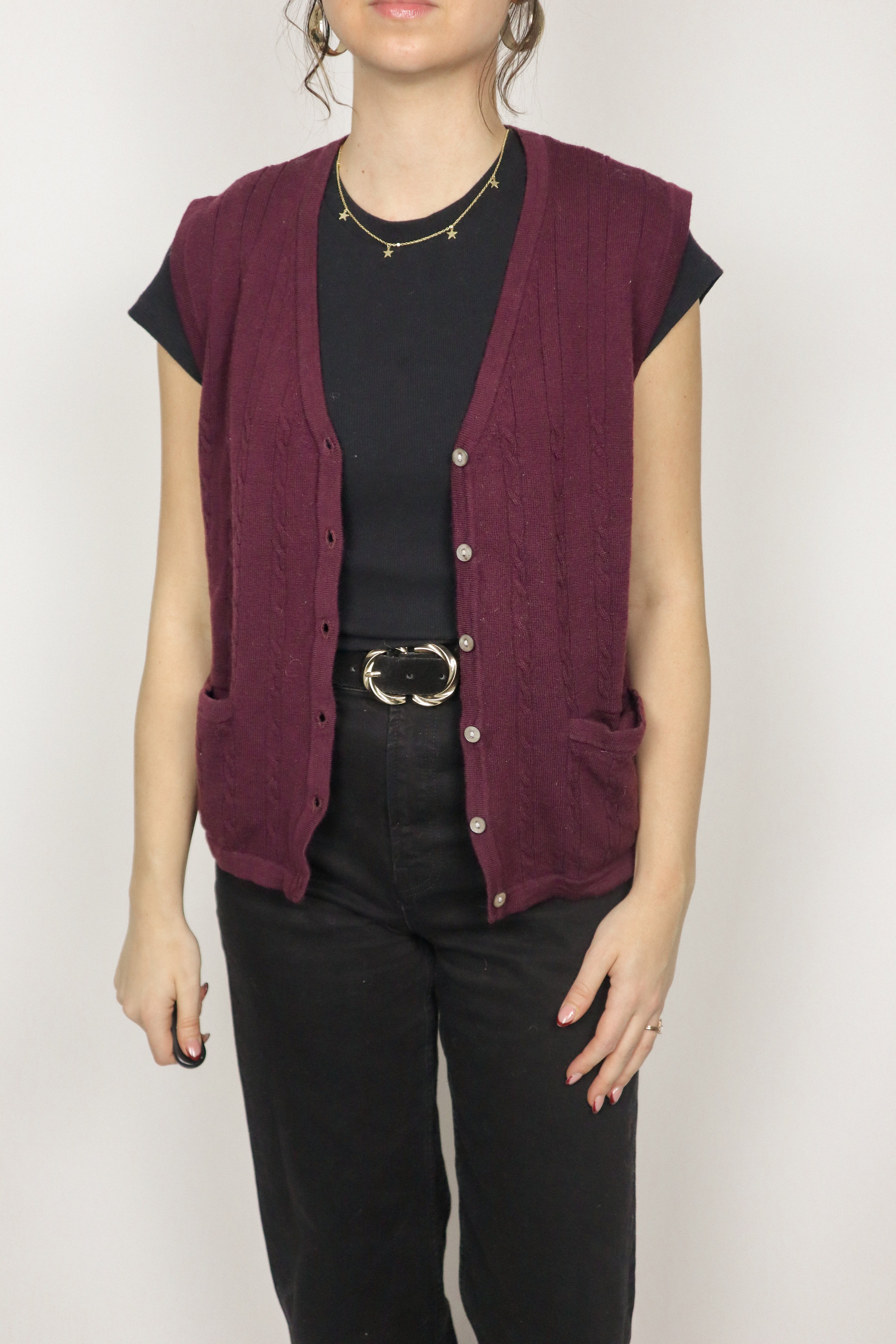 Vintage x Wool Vest (S/M)