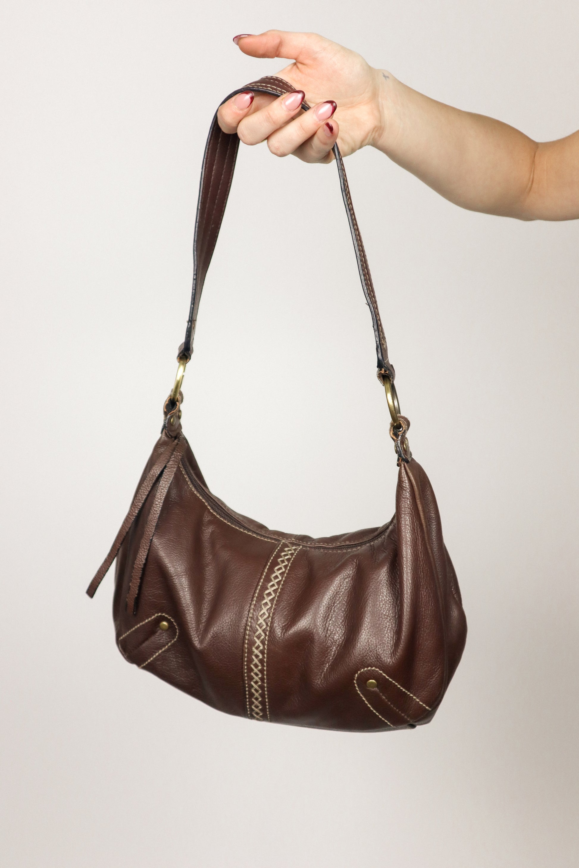 Vintage x Leather Hobo Bag