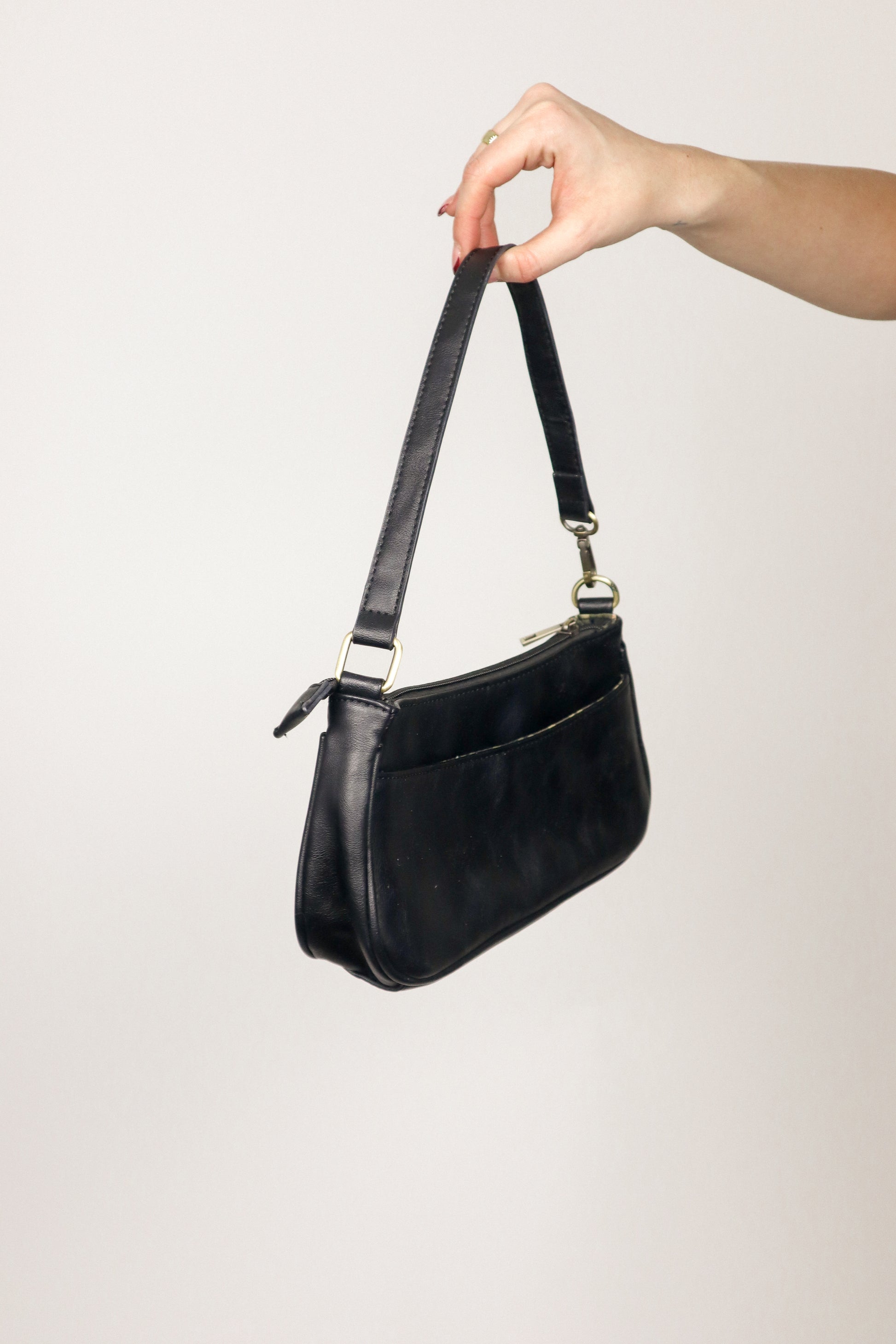 Vintage x Faux Leather Purse