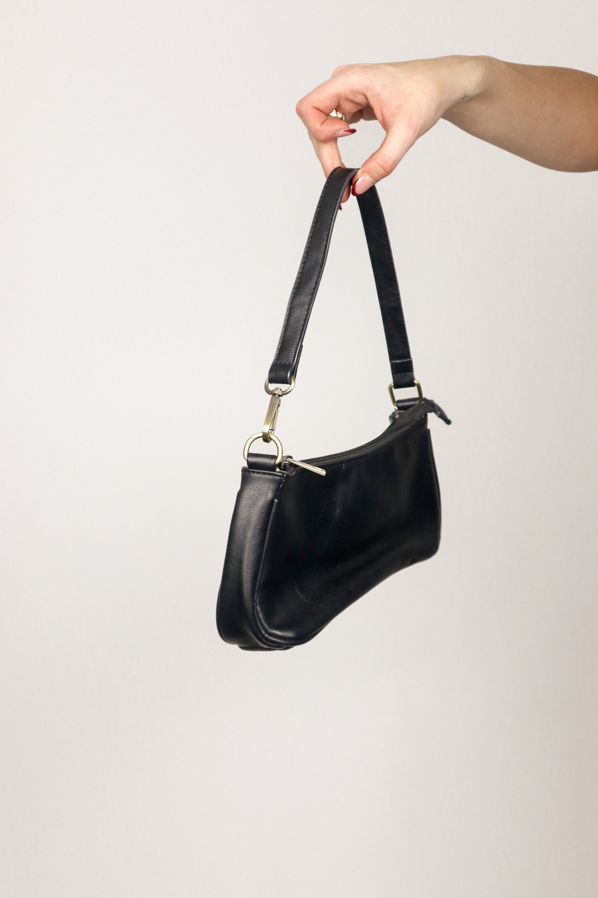 Vintage x Faux Leather Purse