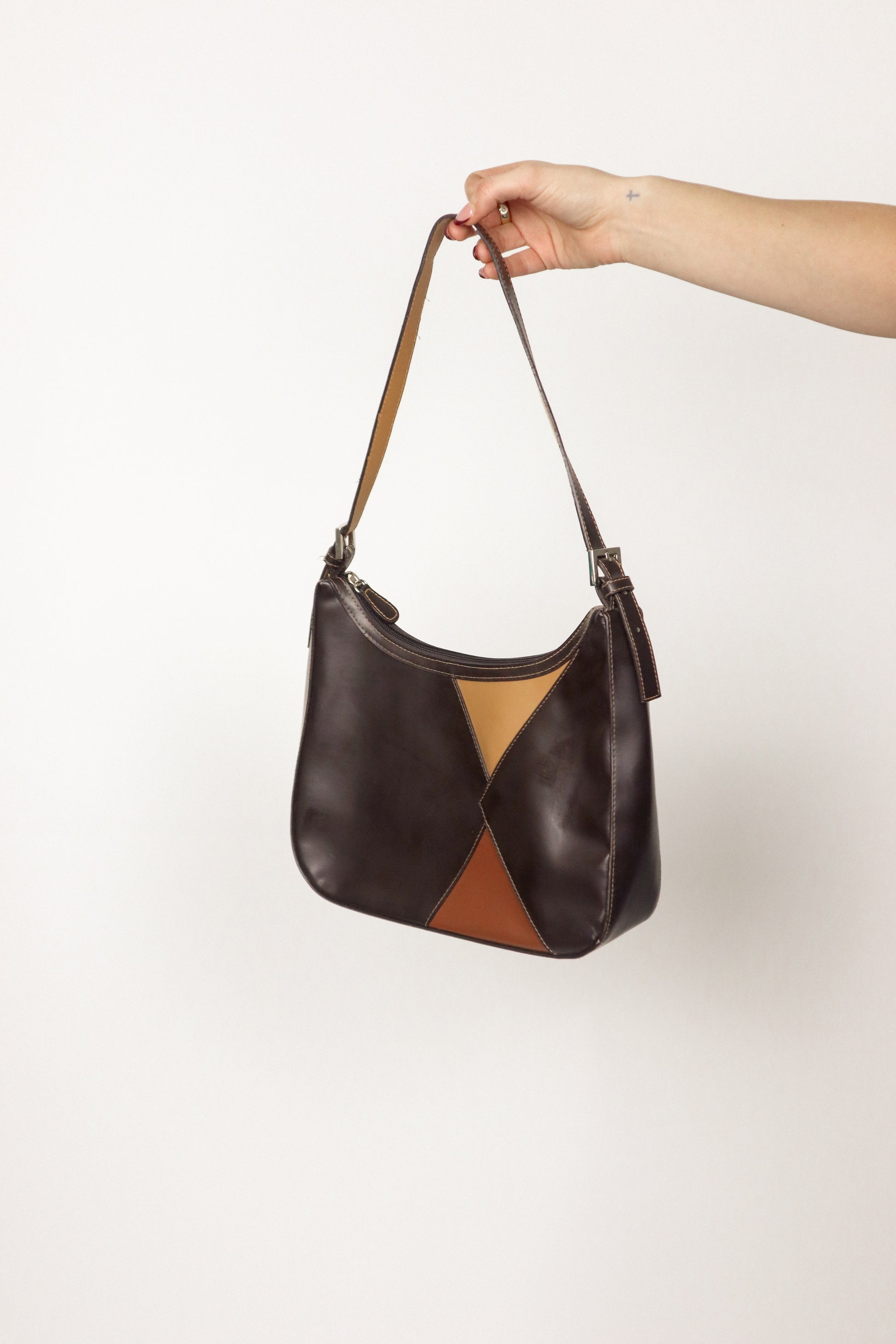 Vintage x Faux Leather Bag