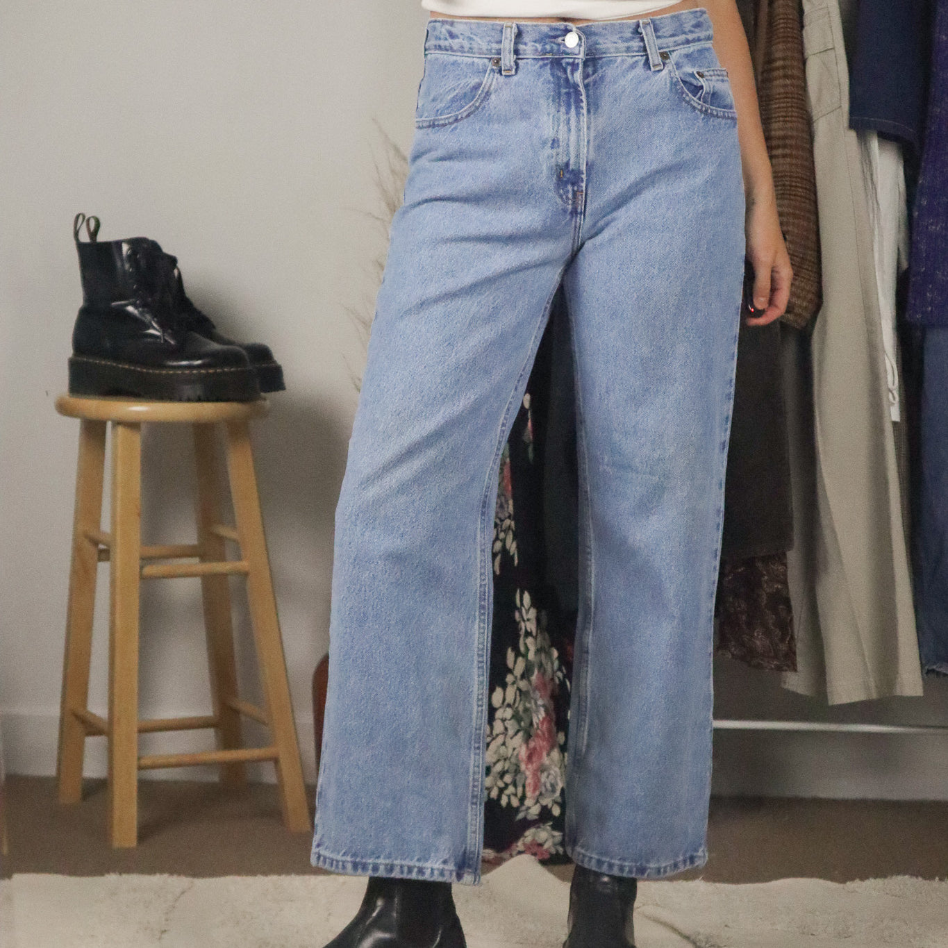 Vintage x Straight Leg Jeans (4)