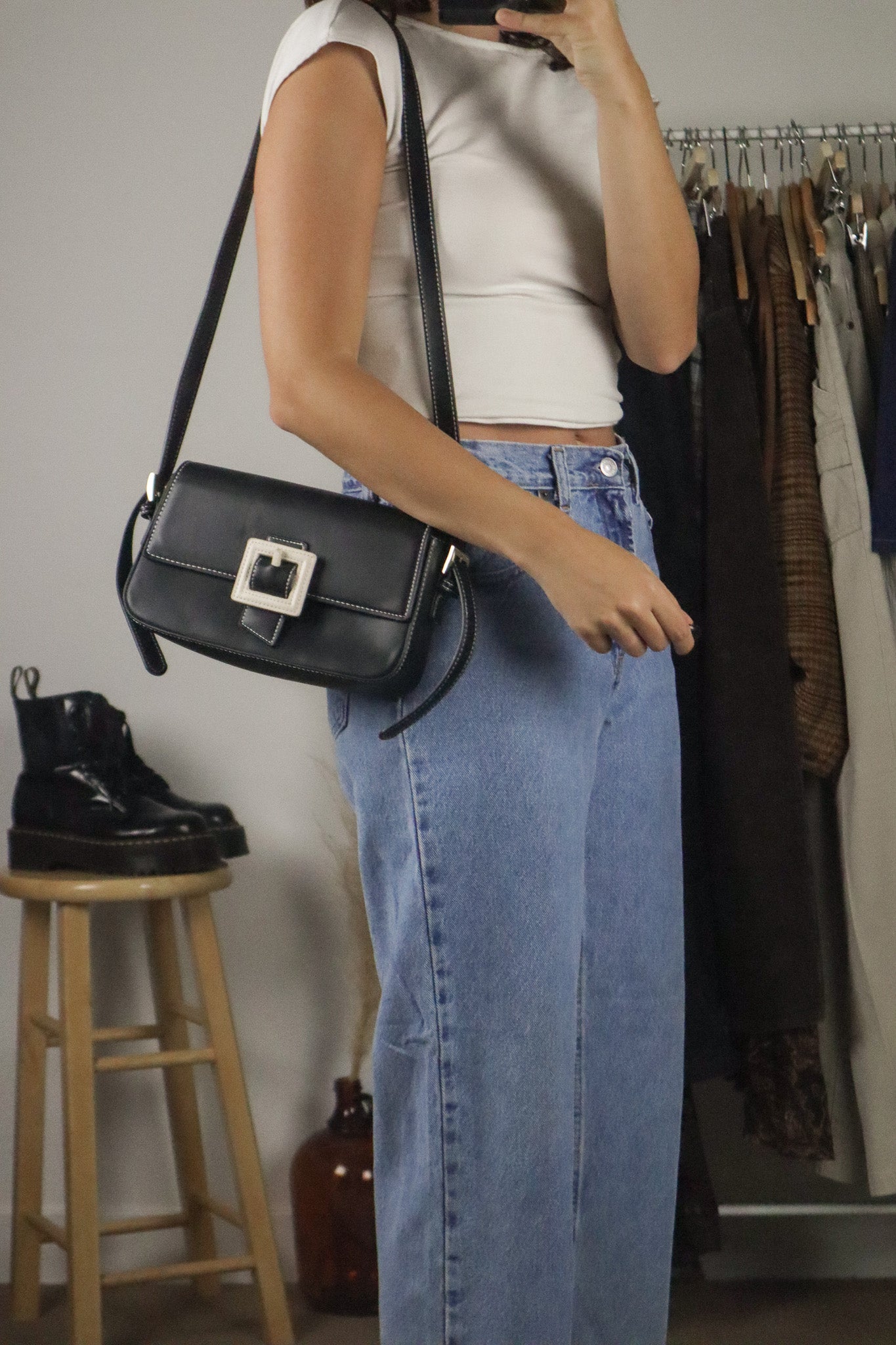Modern x Leather Cross Body