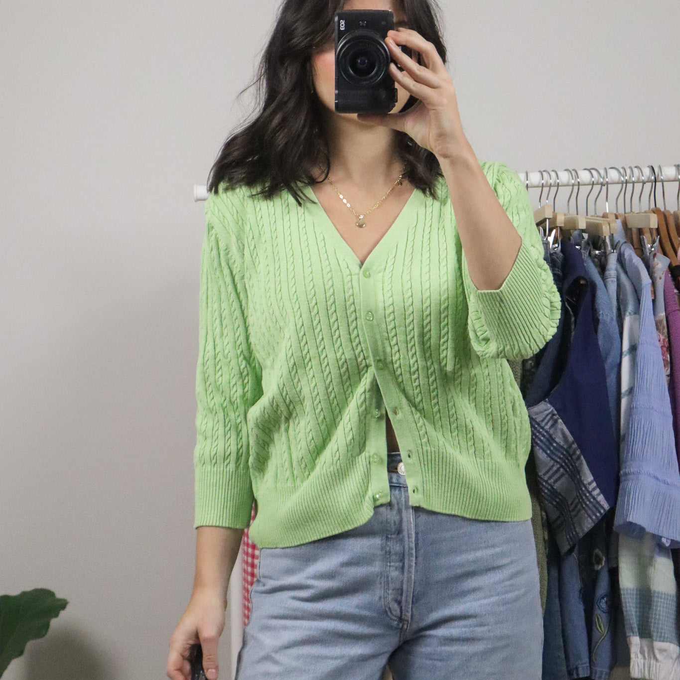 Vintage x Knit Cardigan (M/L)
