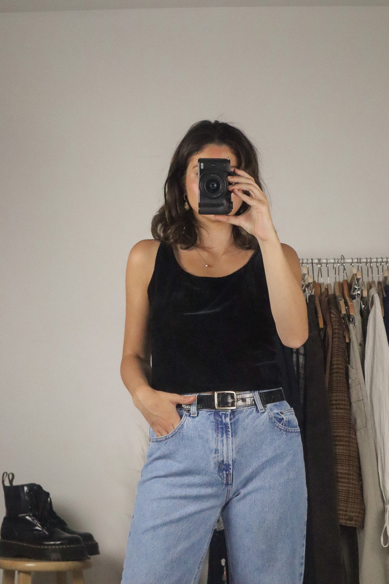 Vintage x Velvet Tank (M)