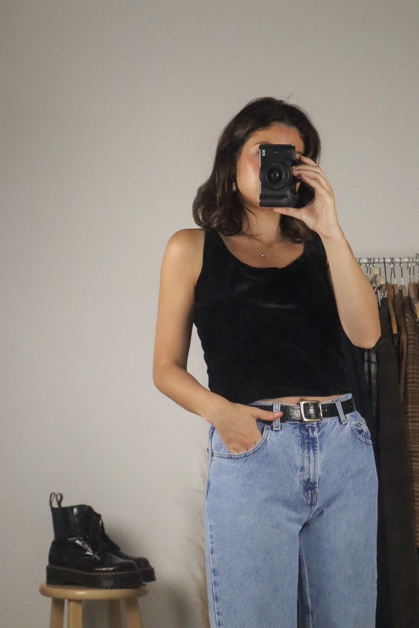 Vintage x Velvet Tank (M)