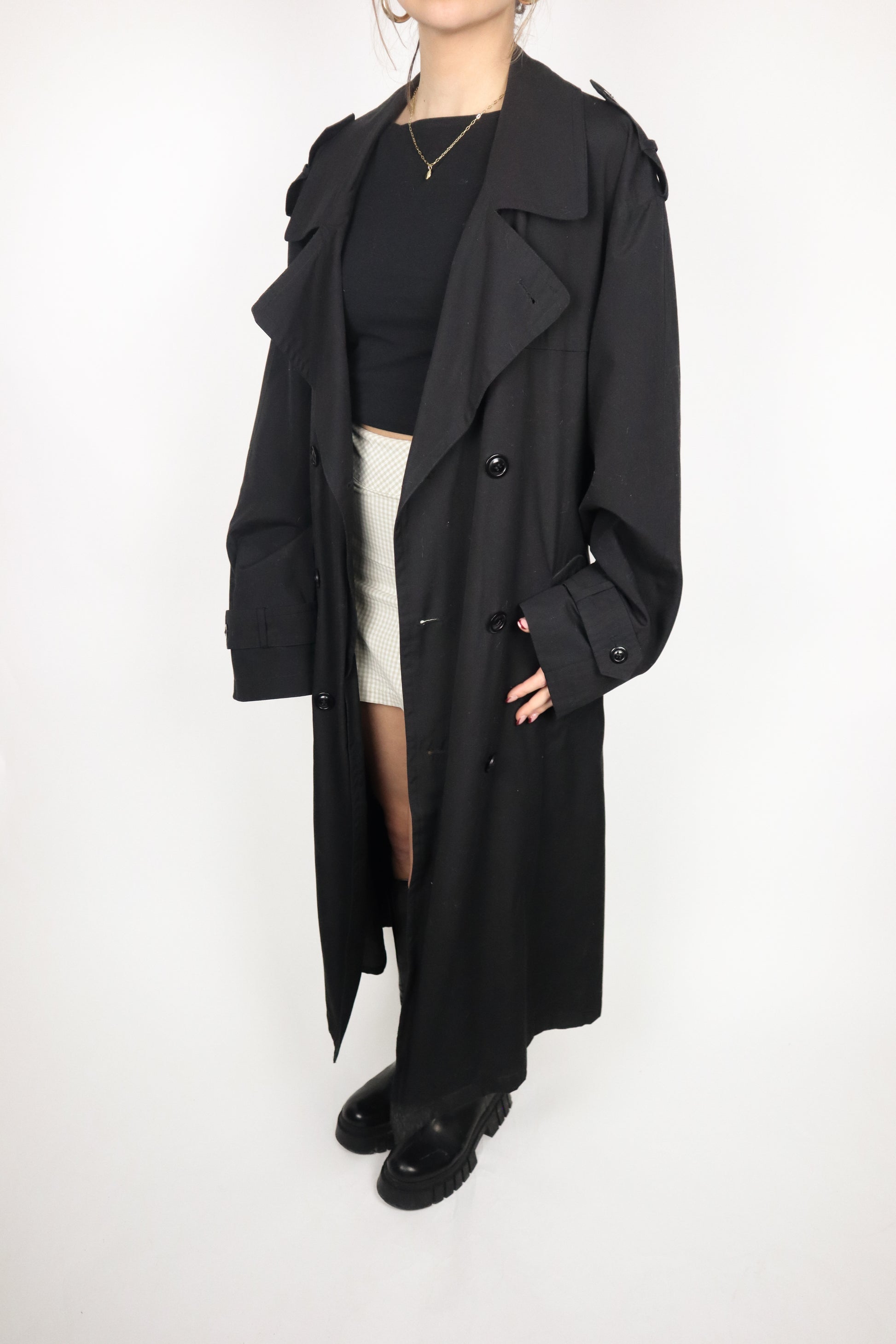 Vintage x Trench Coat (L/XL)