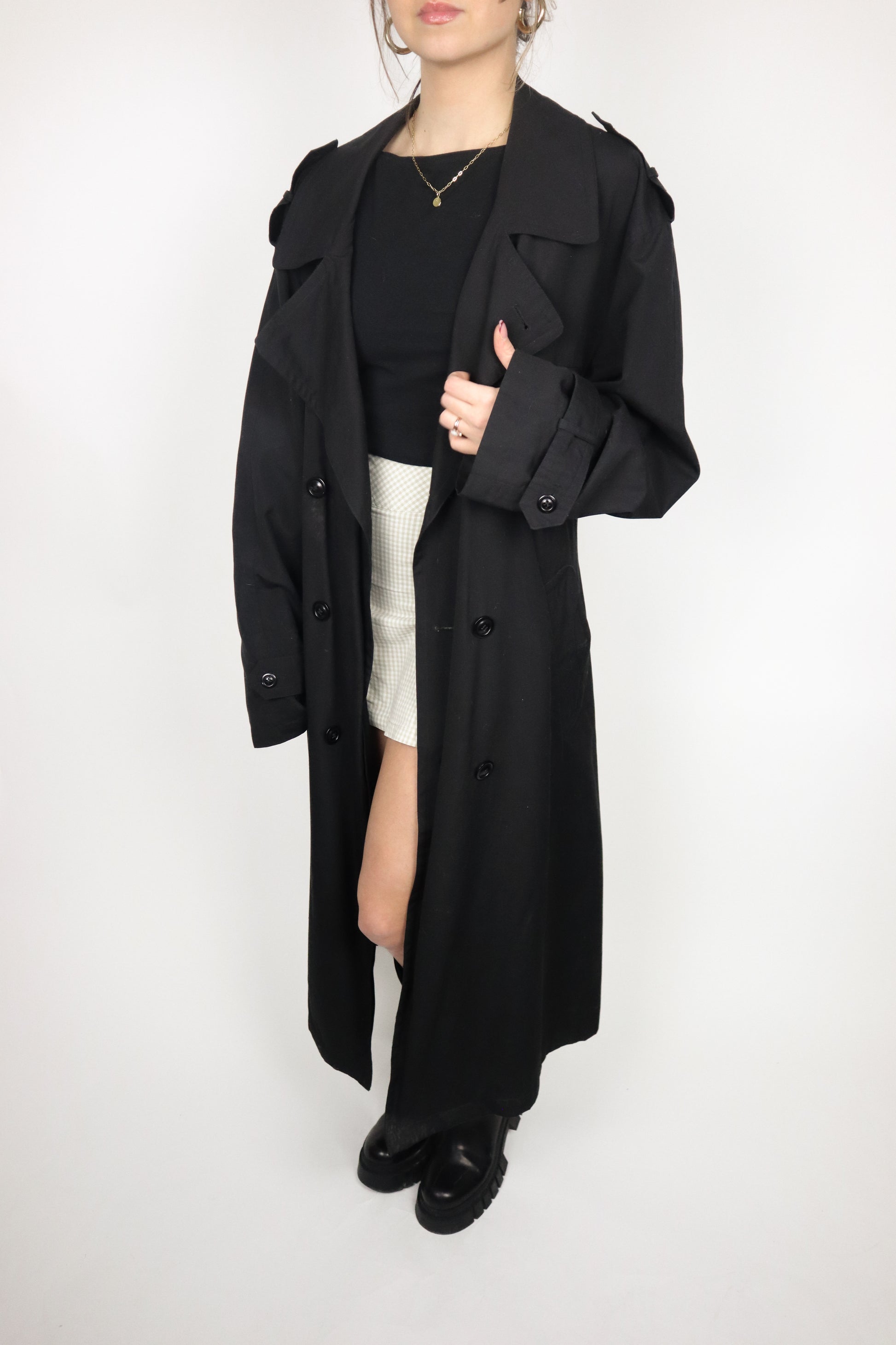 Vintage x Trench Coat (L/XL)