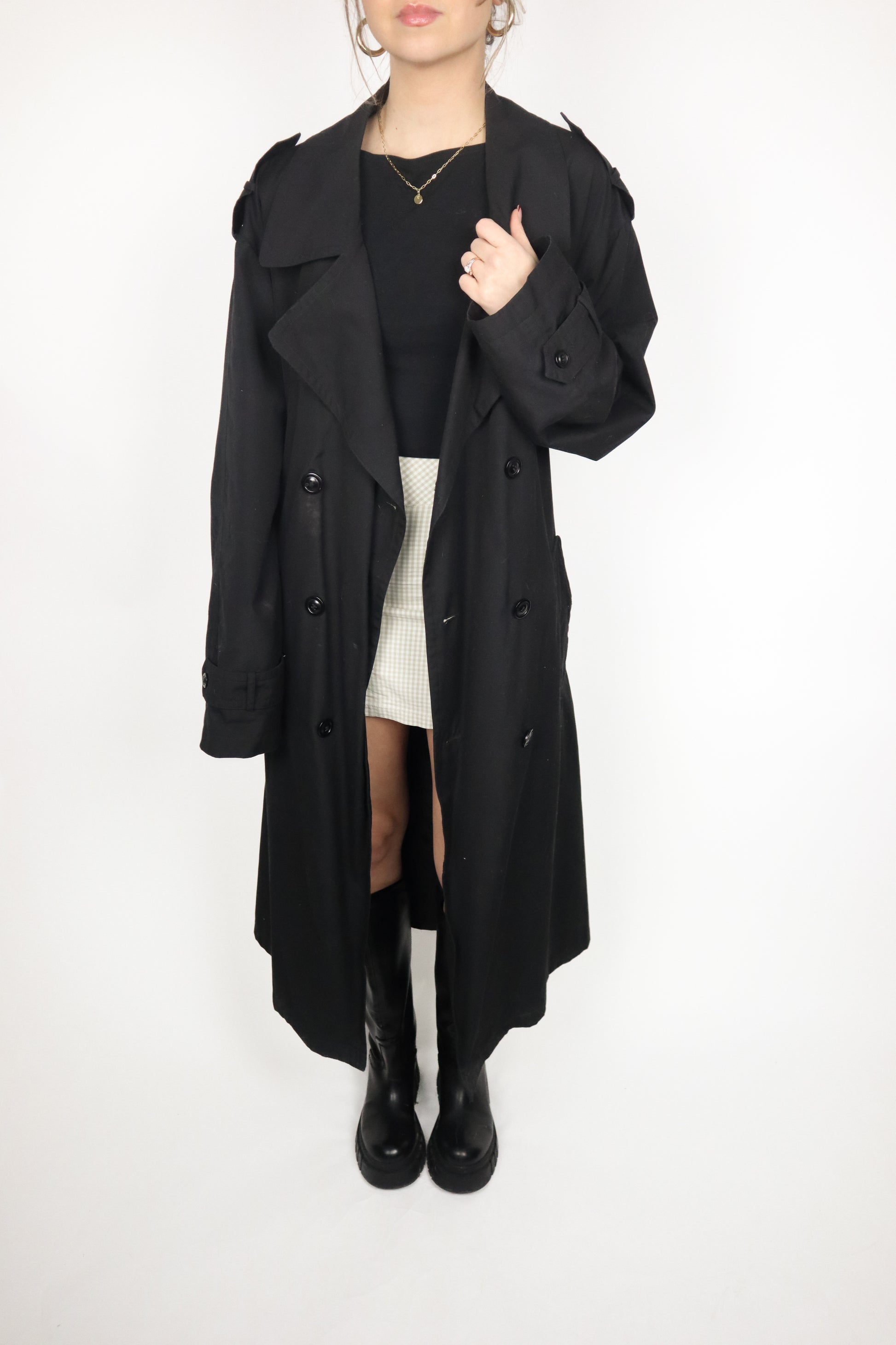 Vintage x Trench Coat (L/XL)