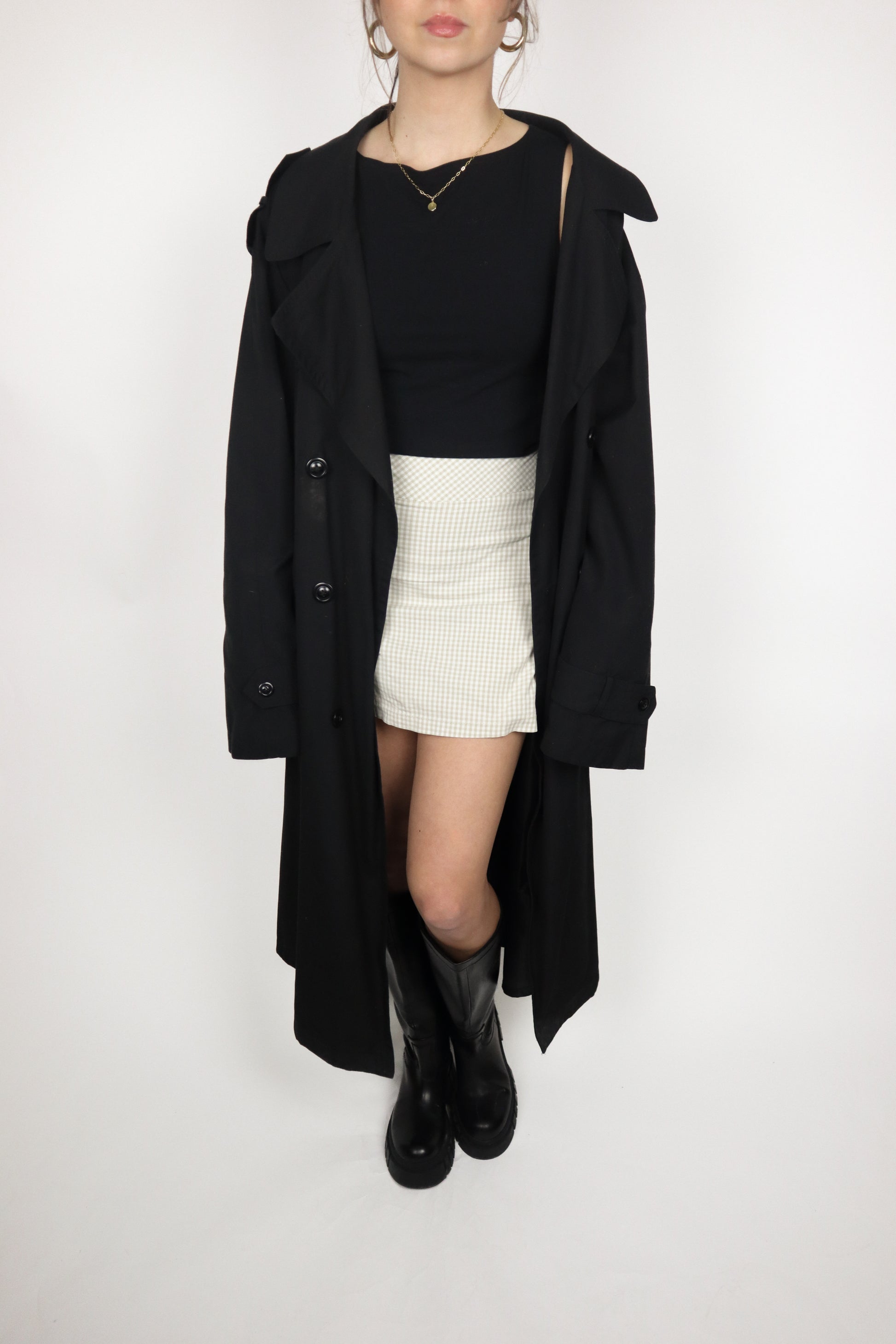 Vintage x Trench Coat (L/XL)